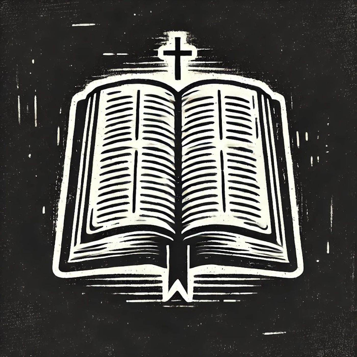 BLACK AND WHITE BIBLE