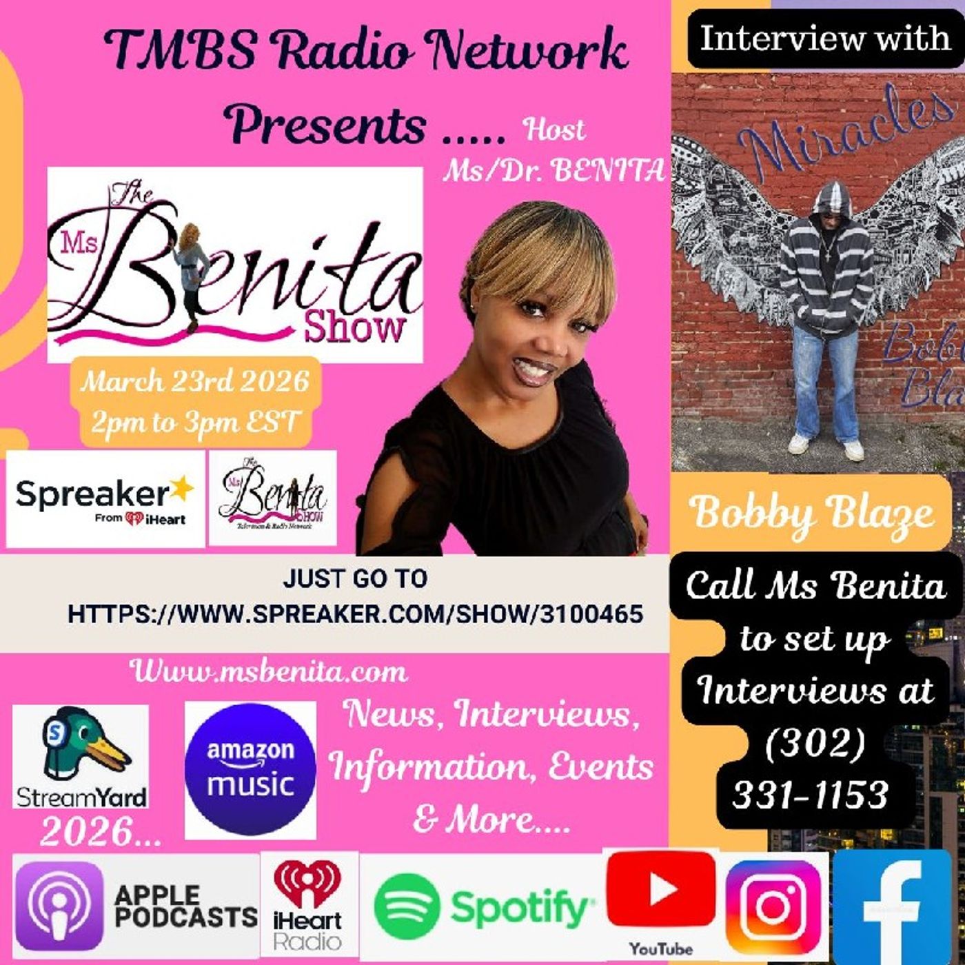 TMBS Interview with Bobby Blaze episode artwork