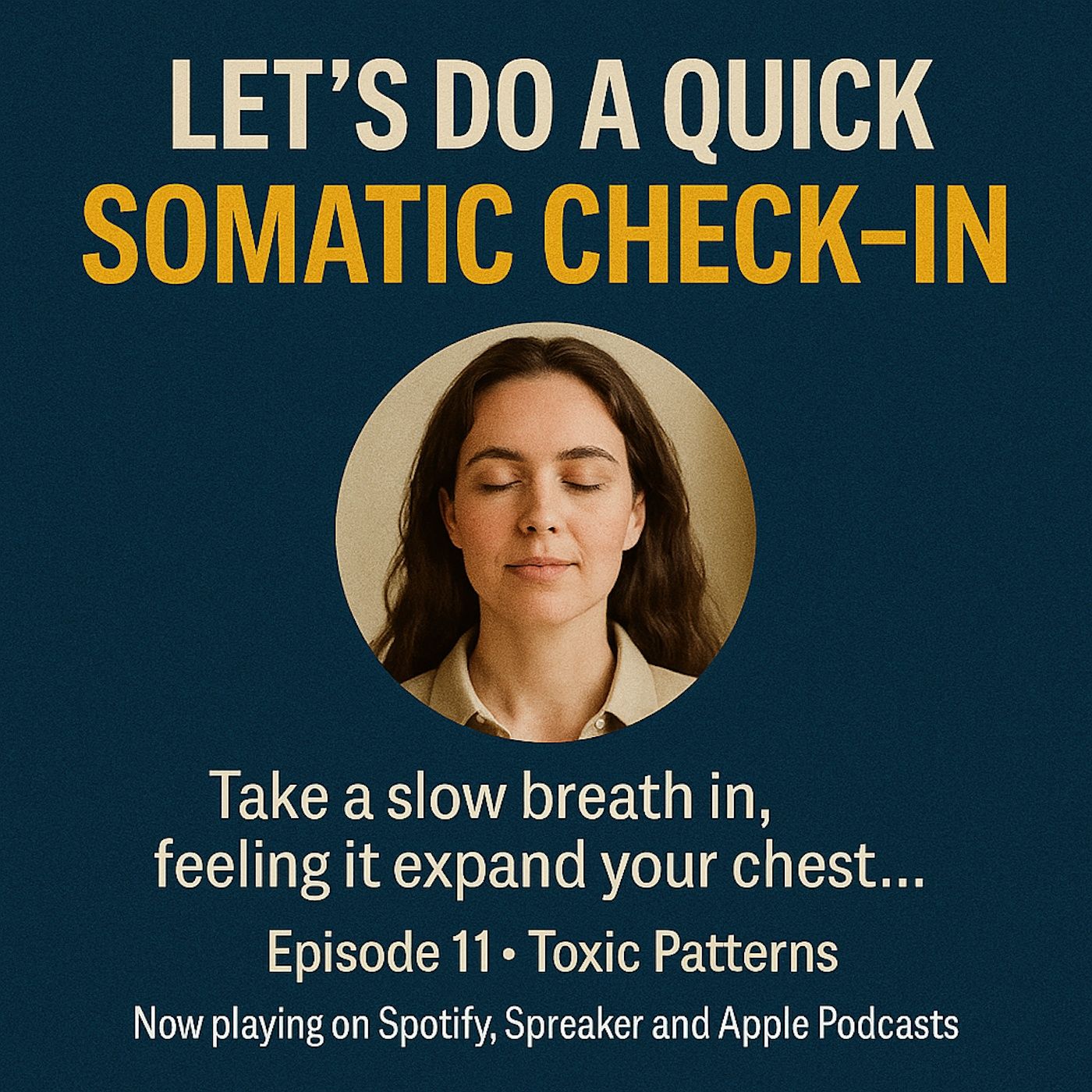 Try this body-based reset when fear hijacks your mind. episode artwork