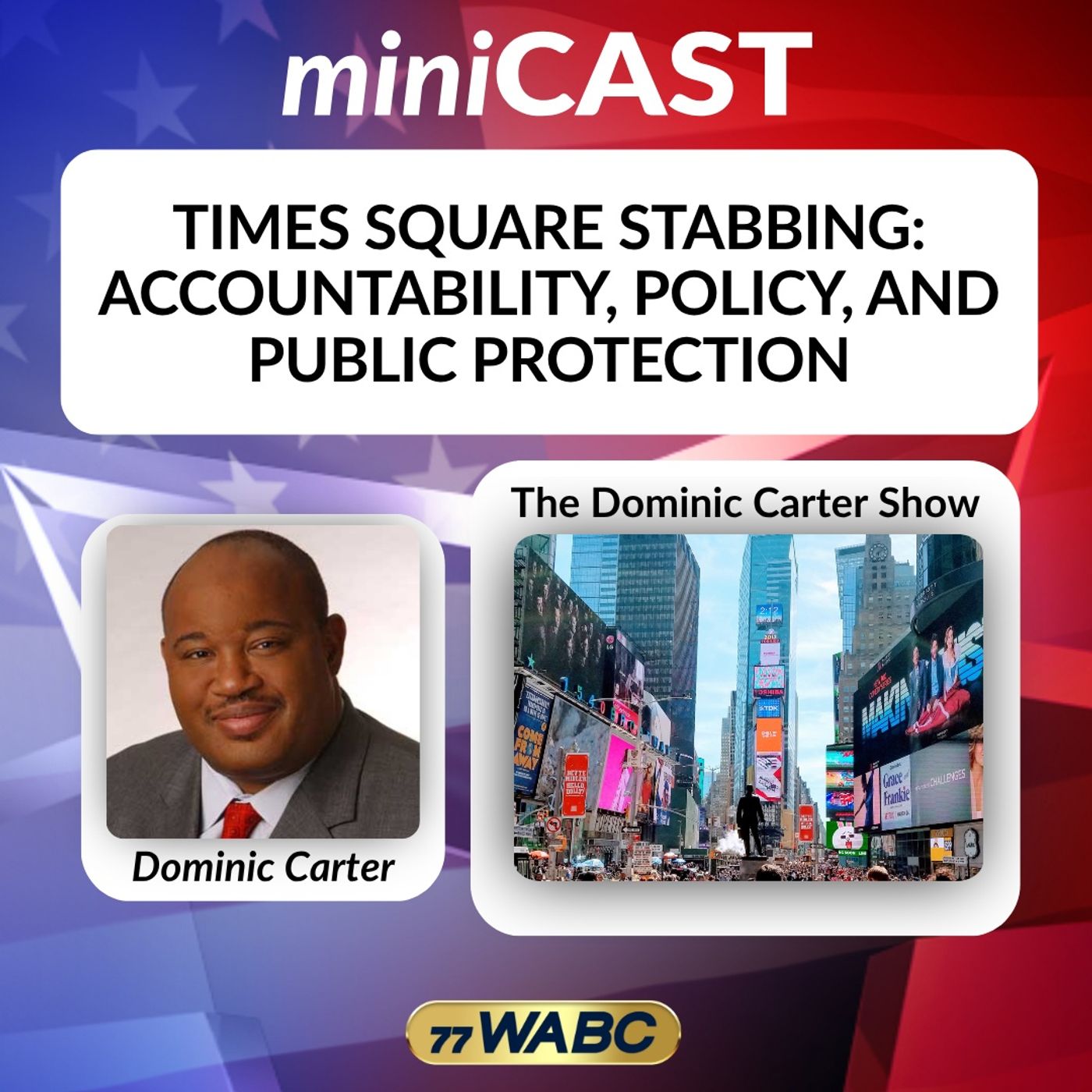 Dominic Carter: Times Square Stabbing: Accountability, Policy, and Public Protection episode artwork