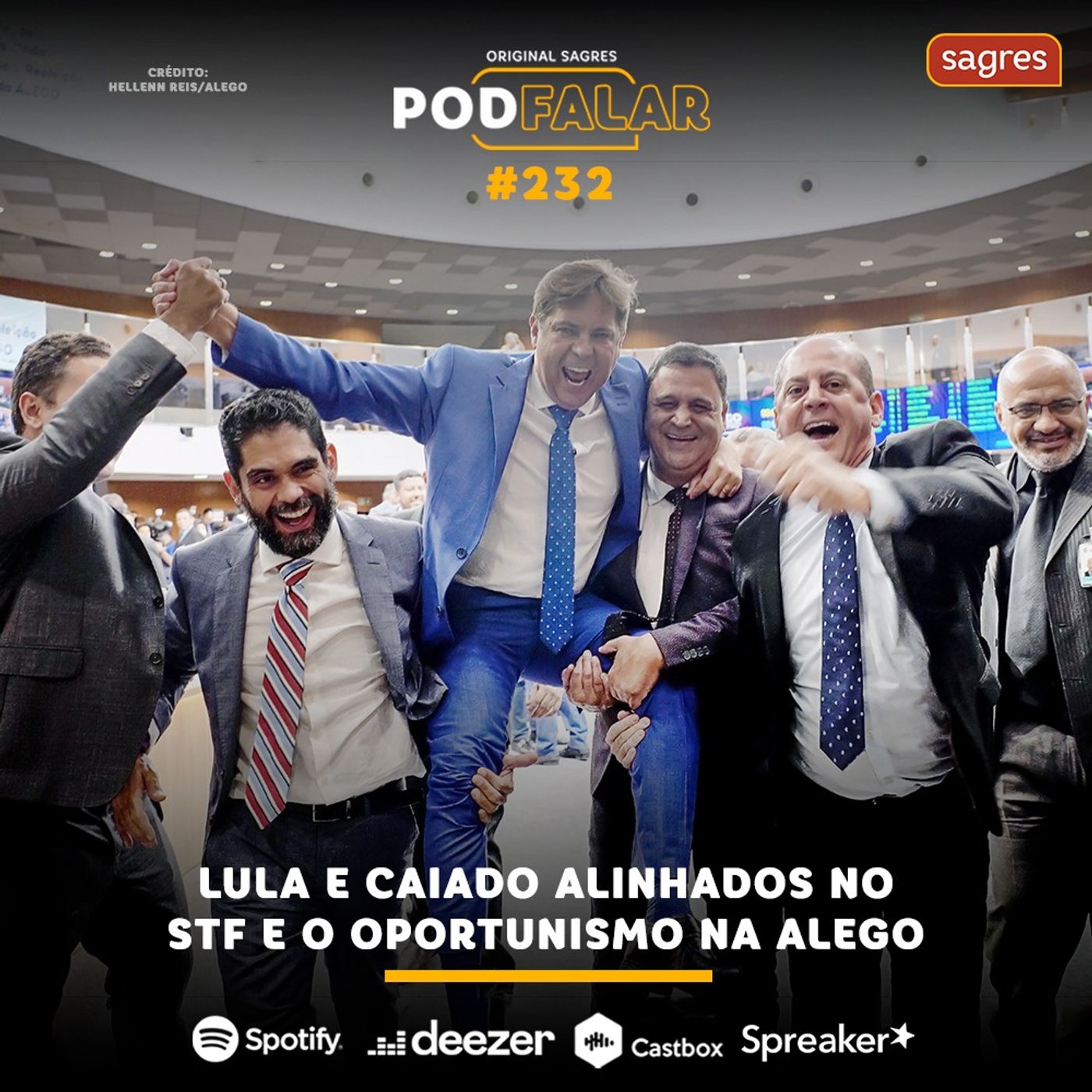 PodFalar #232 | Lula e Caiado alinhados no STF e o oportunismo na Alego episode artwork