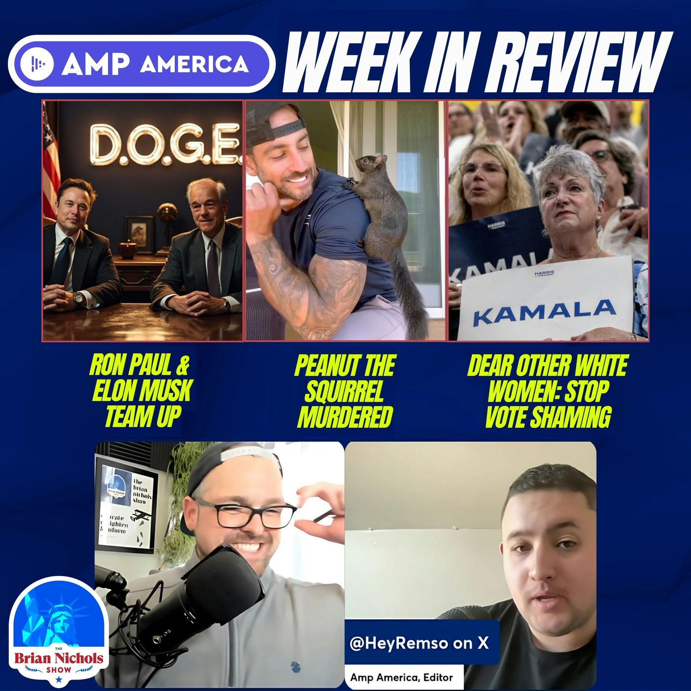 918: Ron Paul and Elon Musk Team Up With Trump? | Week in Review - podcast episode cover