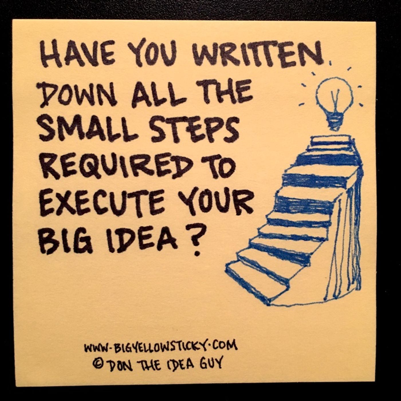 Small Steps Big Idea : BYS 014