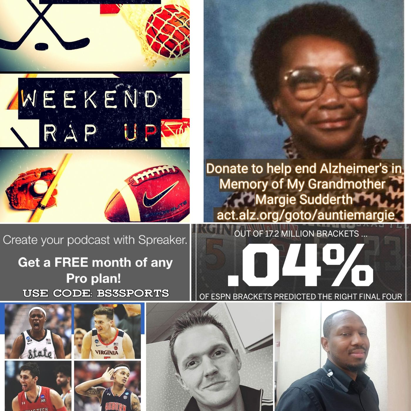 Weekend Rap Up Ep. 122 - "Can't Believe This #FinalFour" episode artwork