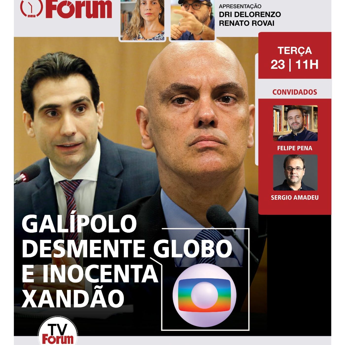 Galipolo desmente Globo e inocenta Xandão | General Heleno volta pra casa | Havaianas lota shoppings Galipolo desmente Globo e inocenta Xandão | General Heleno volta pra casa | Havaianas lota shoppings