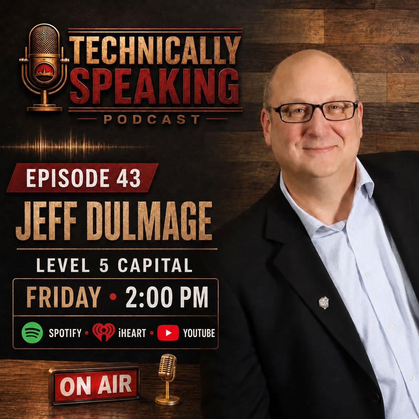 Episode 43 w/Jeff Dulmage episode artwork