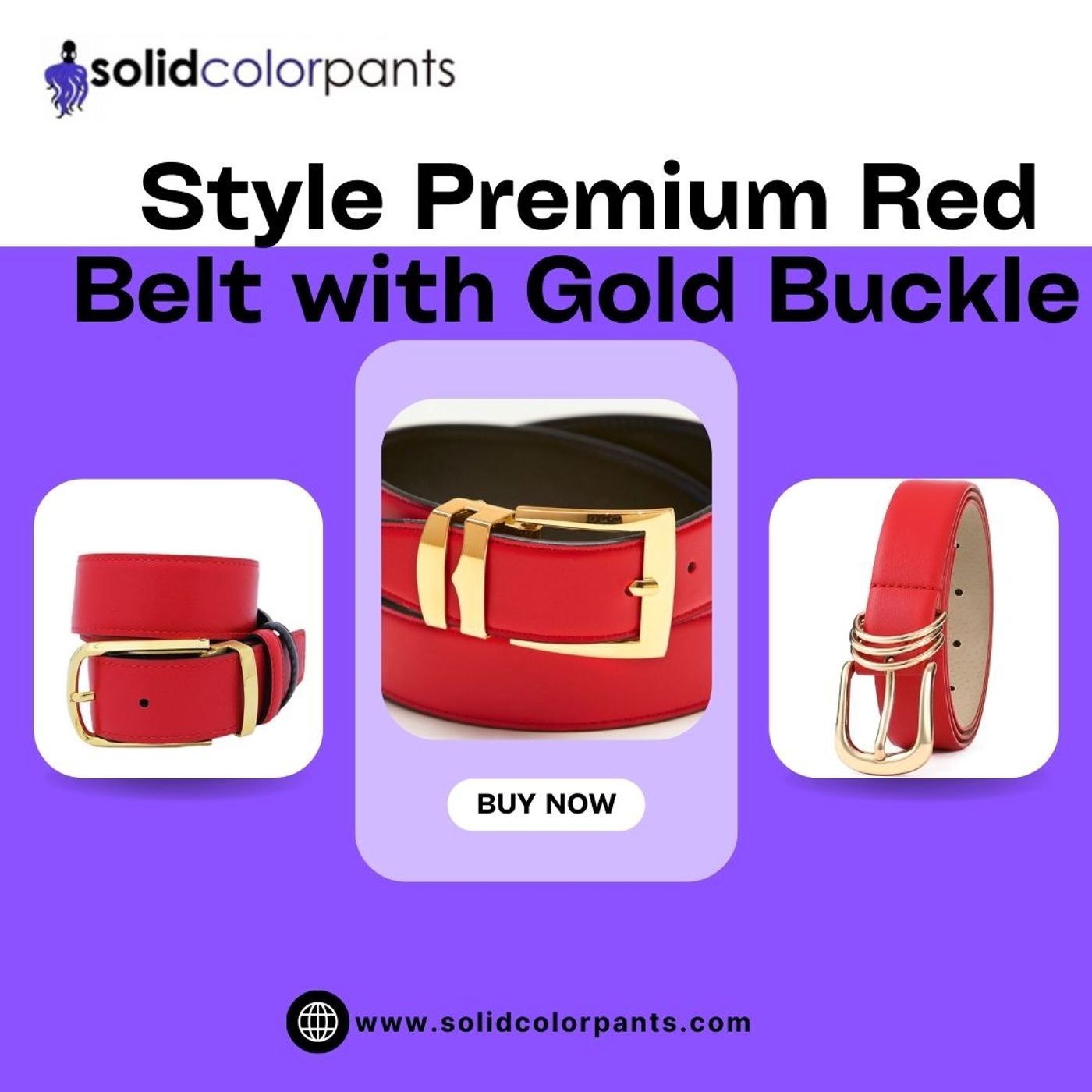 Style Premium Red Belt with Gold Buckle episode artwork