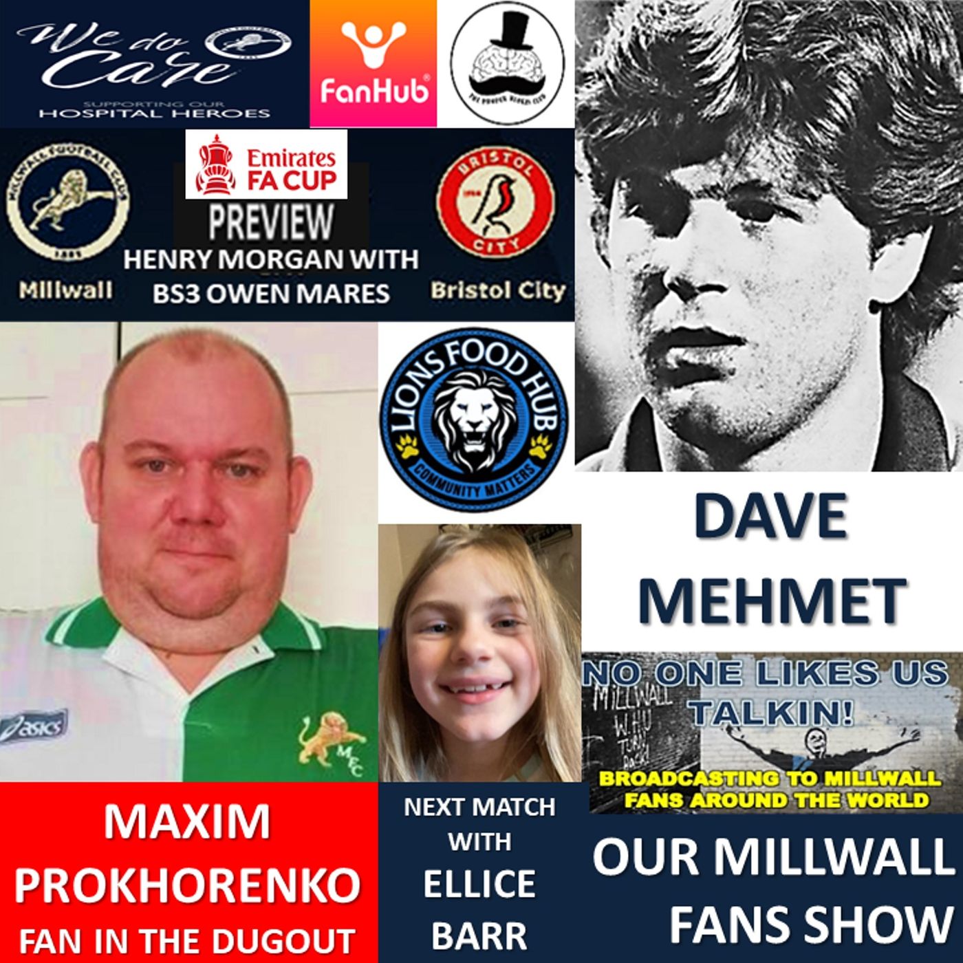 OUR MILLWALL FANS SHOW - Topical Weekly Talks