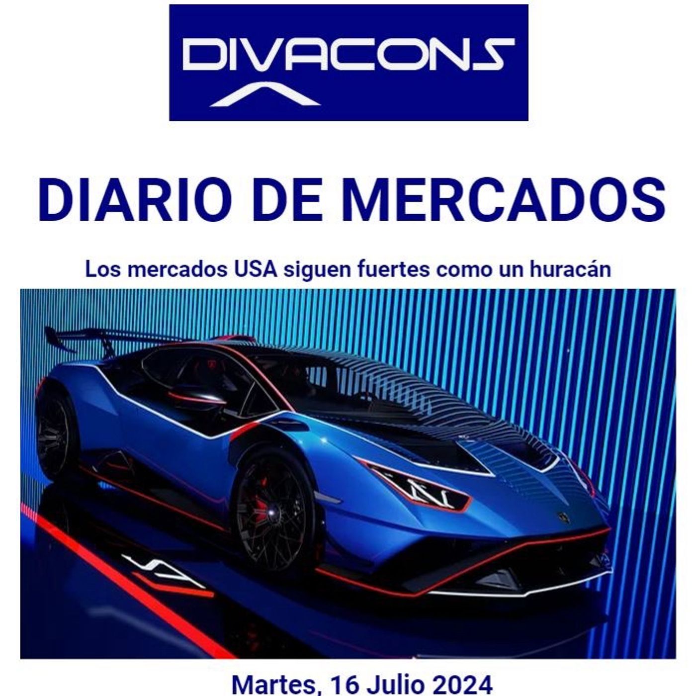 PODCAST en abierto DIARIO DE MERCADOS Martes 16 Julio episode artwork