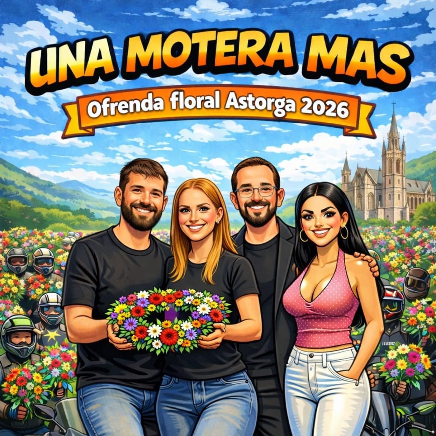 OFRENDA FLORAL ASTORGA 2026 CON UNA MOTERA MAS episode artwork