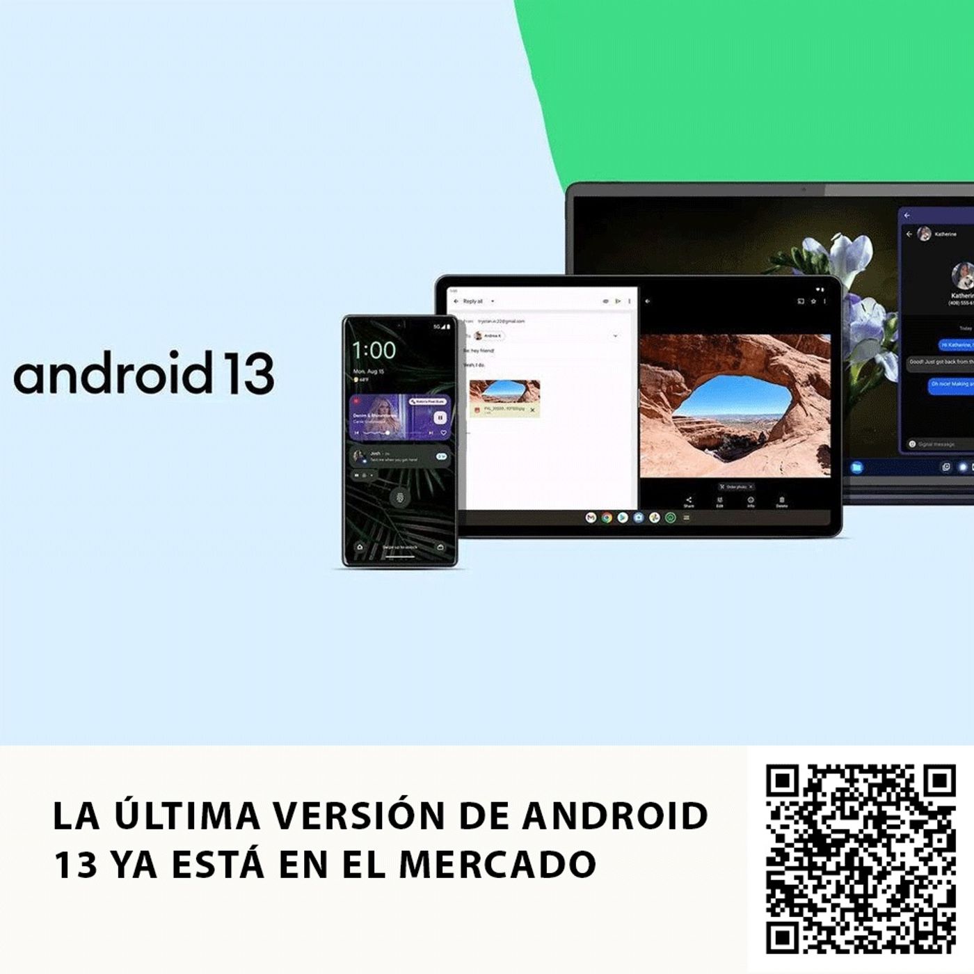 LA ÚLTIMA VERSIÓN DE ANDROID 13 YA ESTÁ EN EL MERCADO episode artwork