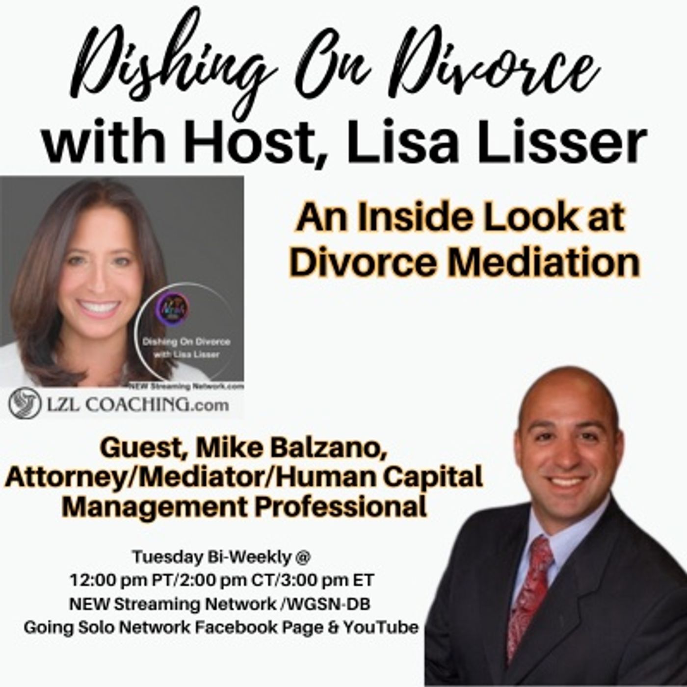 An Inside Look at Divorce Mediation Guest Mike Balzano episode artwork