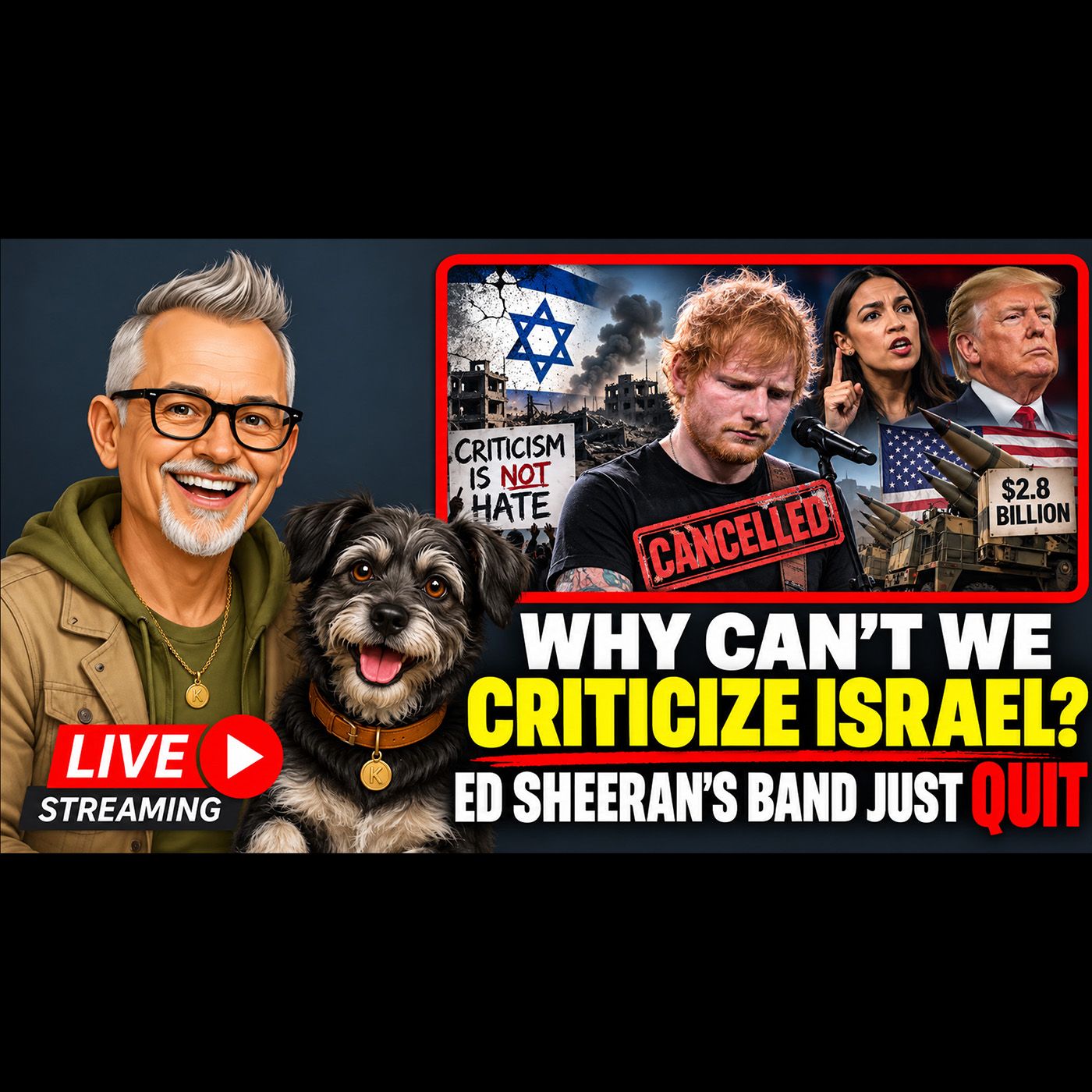 Why Can't We Criticize Israel? Ed Sheeran's Band Just QUIT episode artwork
