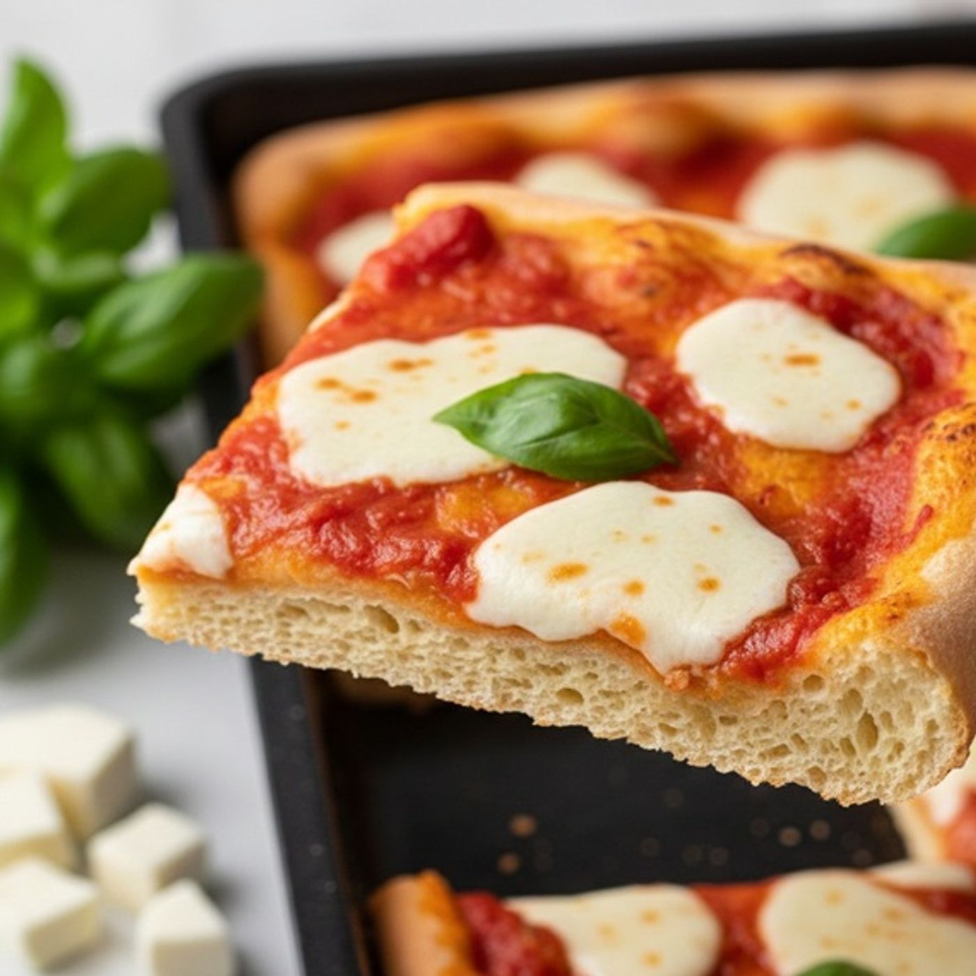 Pizza in Teglia Alta e Soffice con il Kenwood Cooking Chef