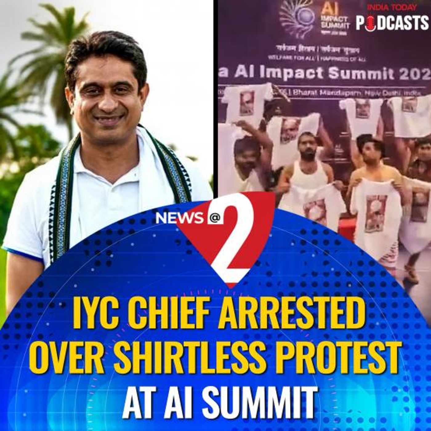 February 24- IYC Chief Arrested Over Shirtless AI Protest; SC Deploys Judges For Bengal SIR; Maharashtra Denies Rushed Minority Approvals