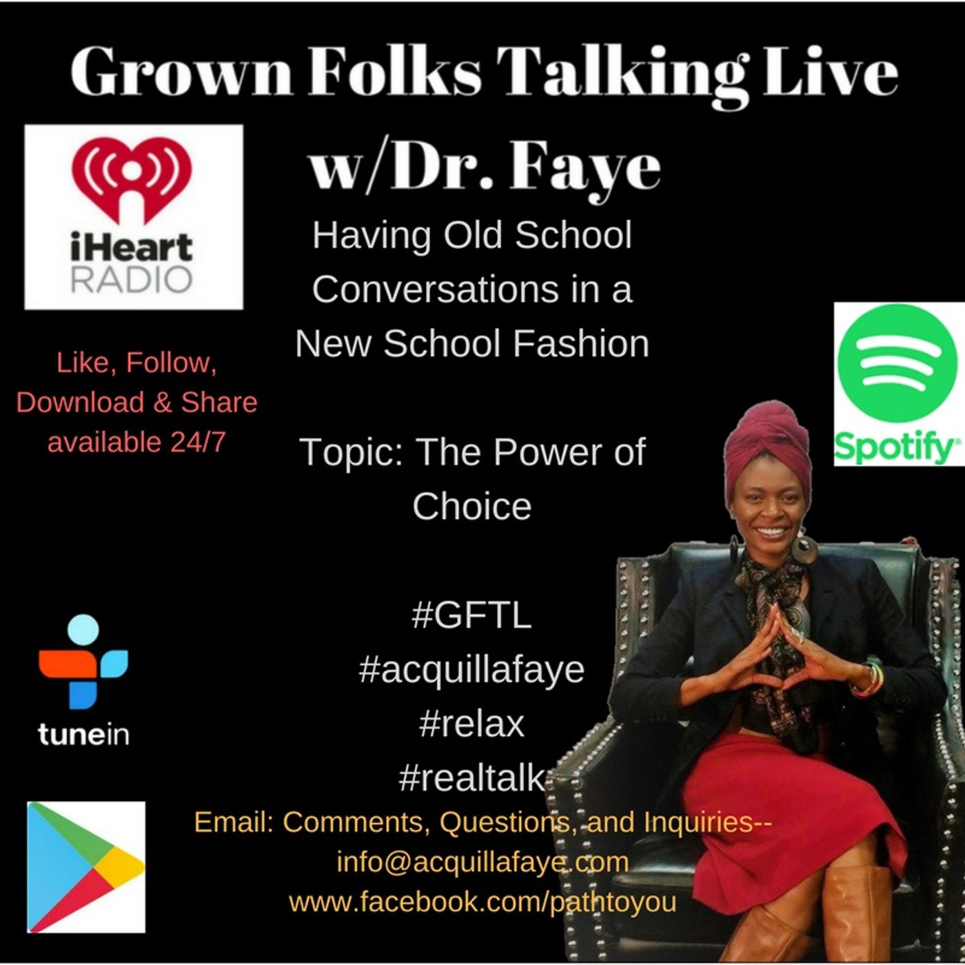 Grown Folks Talking Live w/Dr. Faye