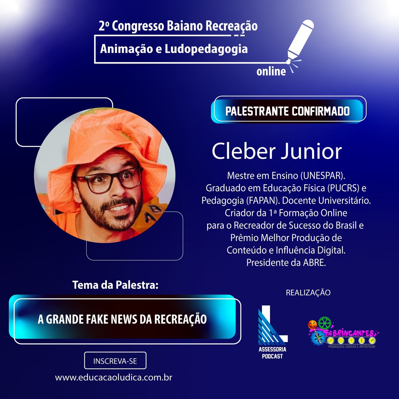 A Grande Fake News da Recreação - Cleber Junior