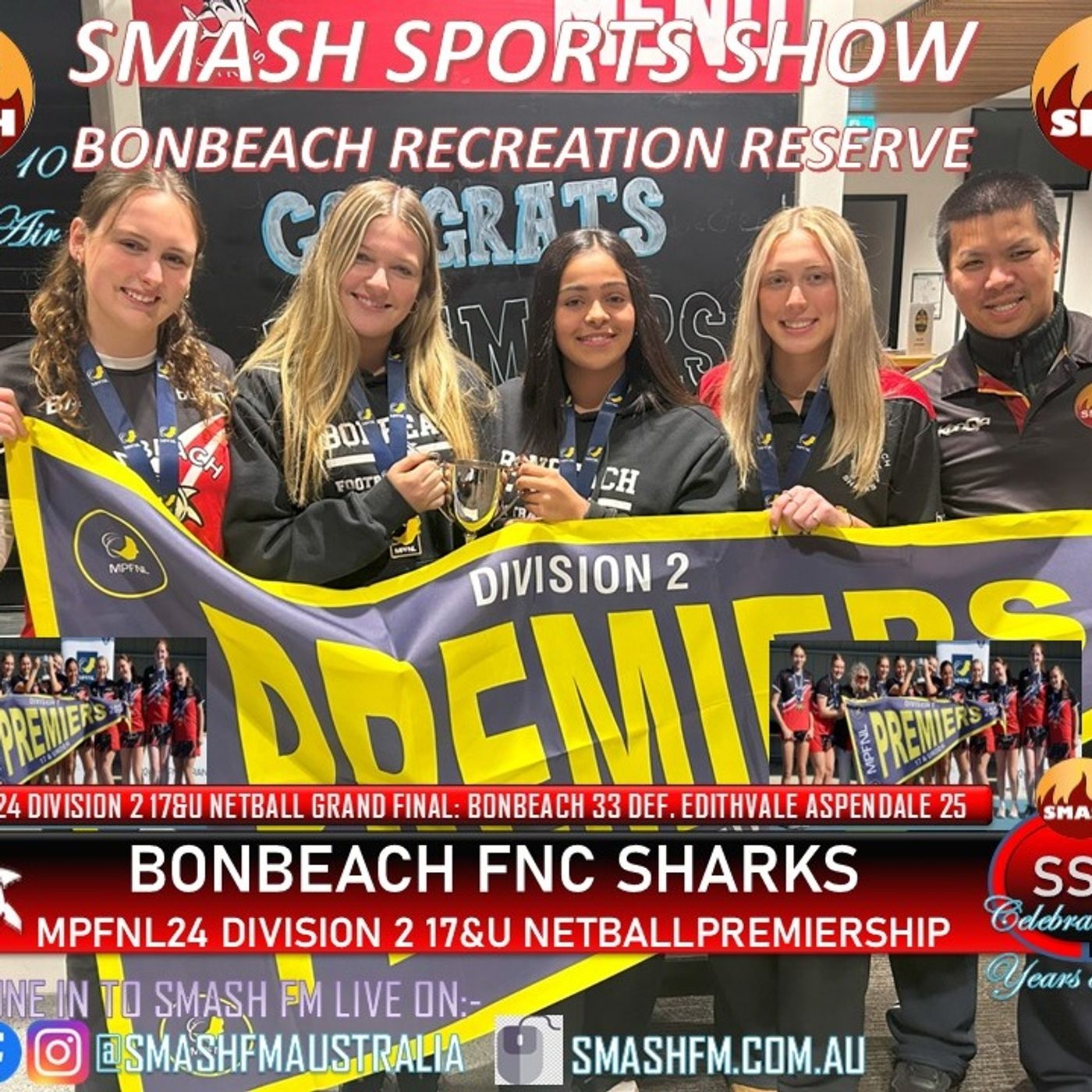 SSS10THYR: Bonbeach FNC MPFNL24 Division 2 17&Under Netball Premiership Interviews 260924