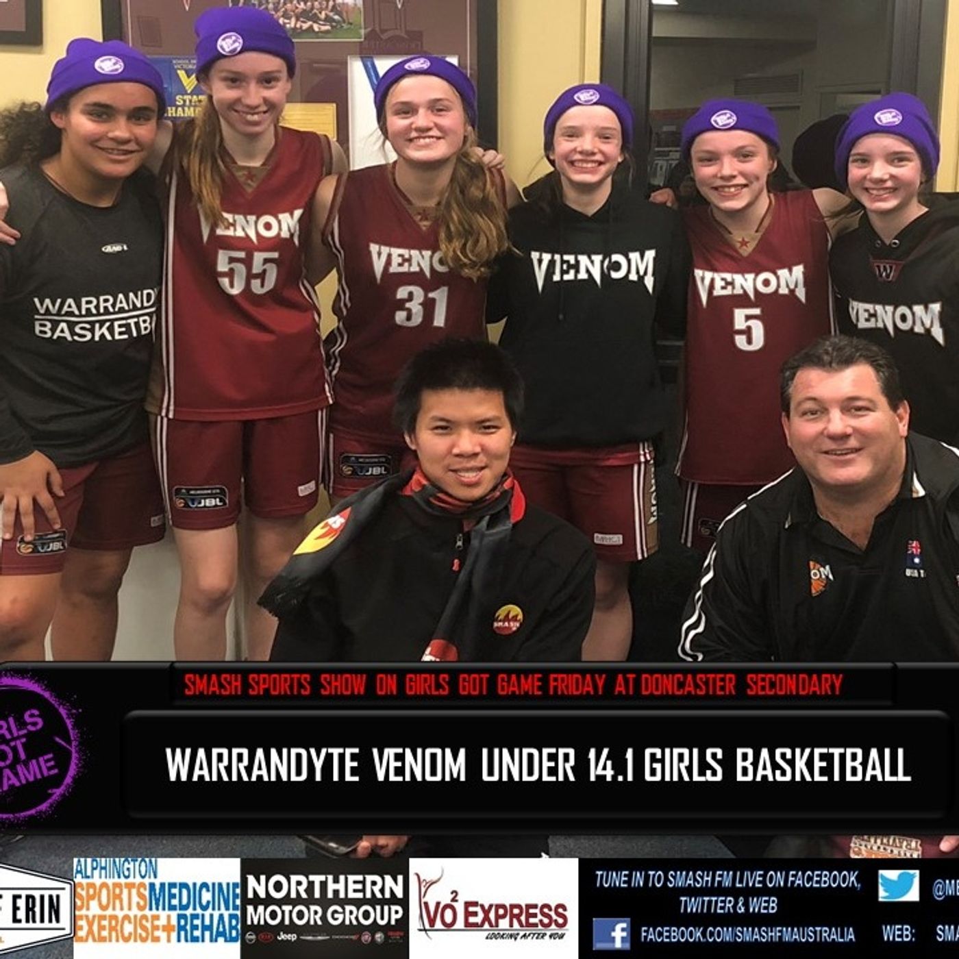 SSS: GGG - Warrandyte Venom Under 14 Girls Basketball 010618 episode artwork