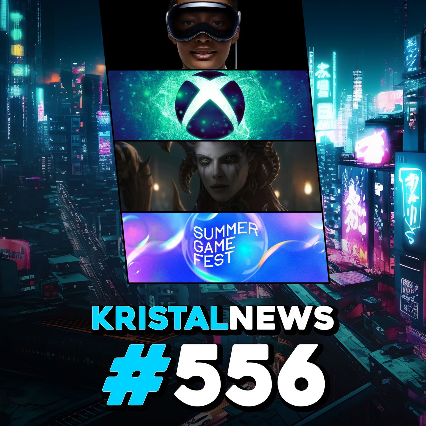 APPLE VISION PRO. OMG. | OGGI esce DIABLO 4! | DOMANI si PARTE con gli EVENTI! ▶ #KristalNews 556 episode artwork