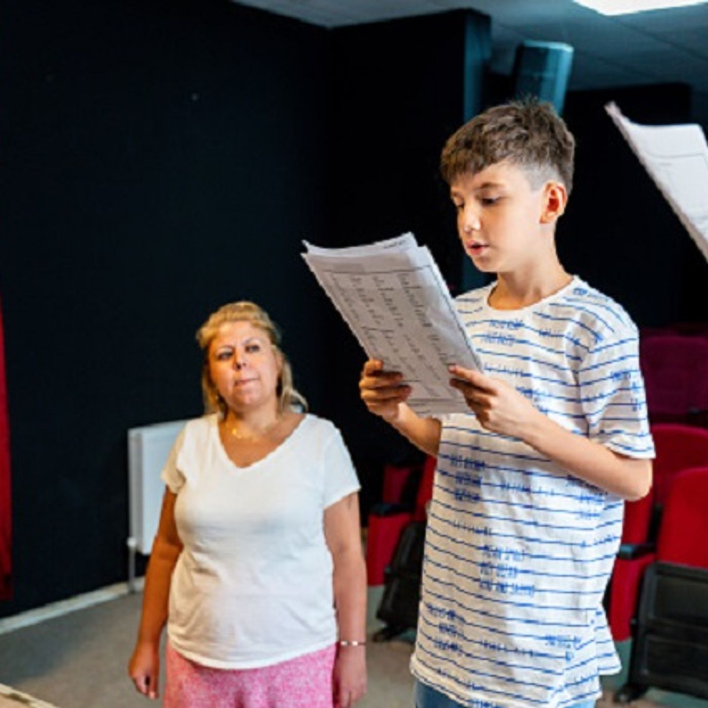 Dad pops son's balloon of joy regarding school play role (Joke of the Day) episode artwork