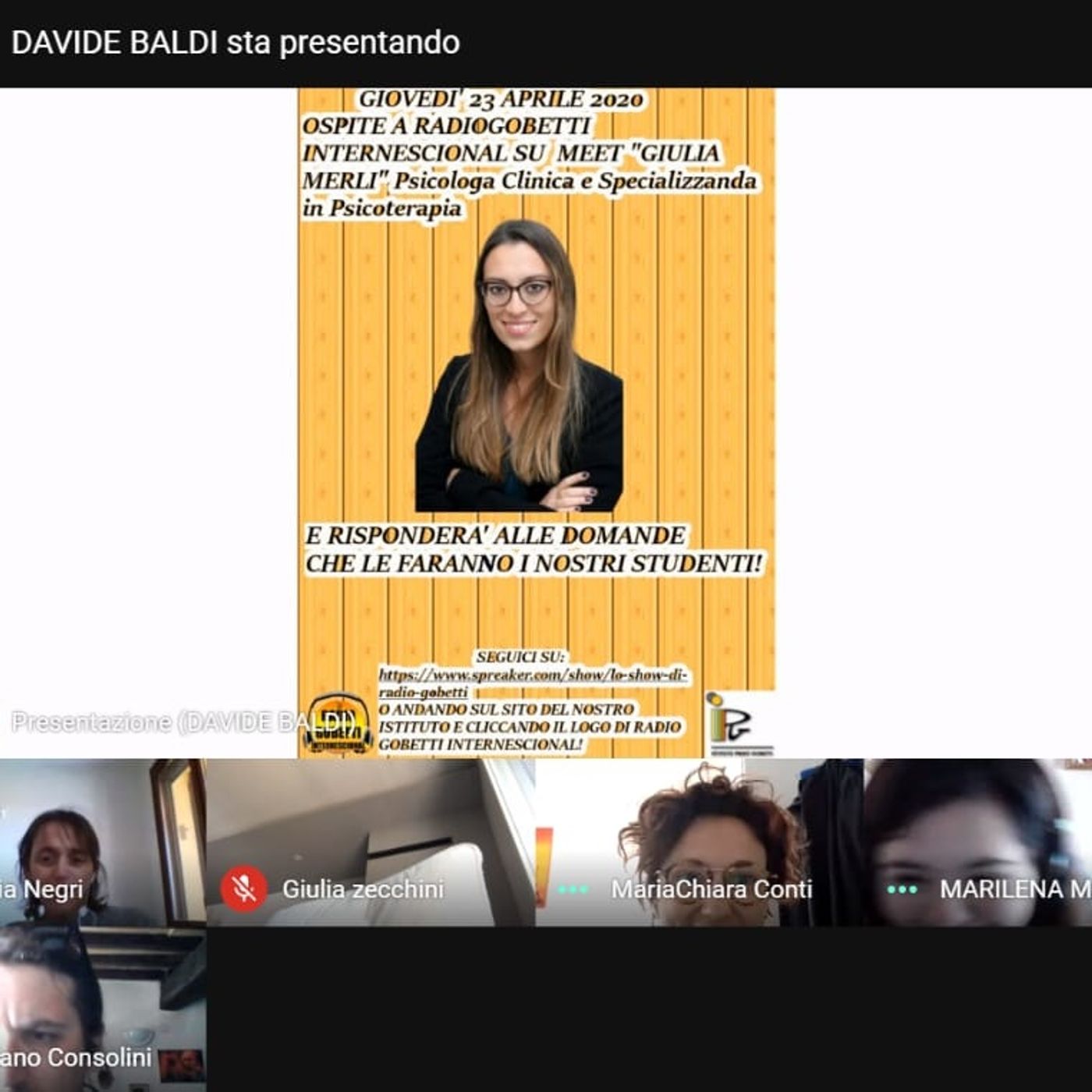 Lo show di RADIO GOBETTI