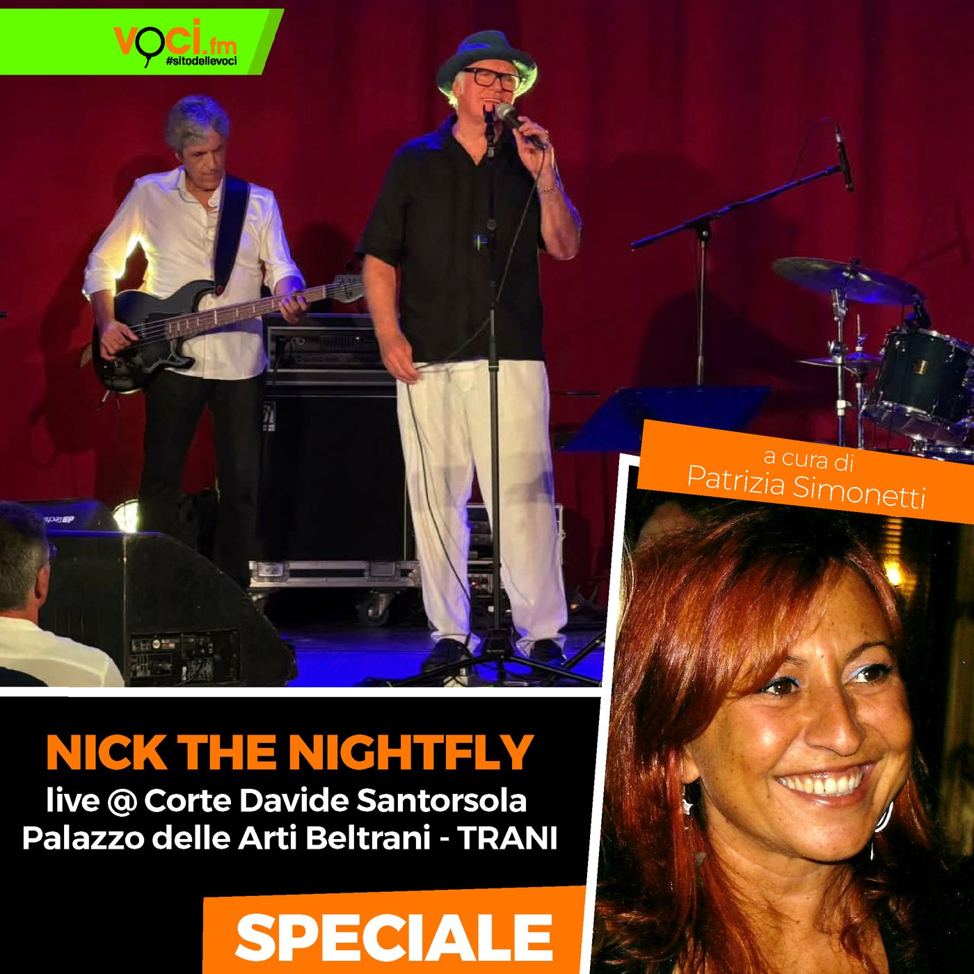 Speciale NICK THE NIGHTFLY live @ TRANI 06-09-2026 - clicca play e ascolta Speciale NICK THE NIGHTFLY live @ TRANI 06-09-2026 - clicca play e ascolta