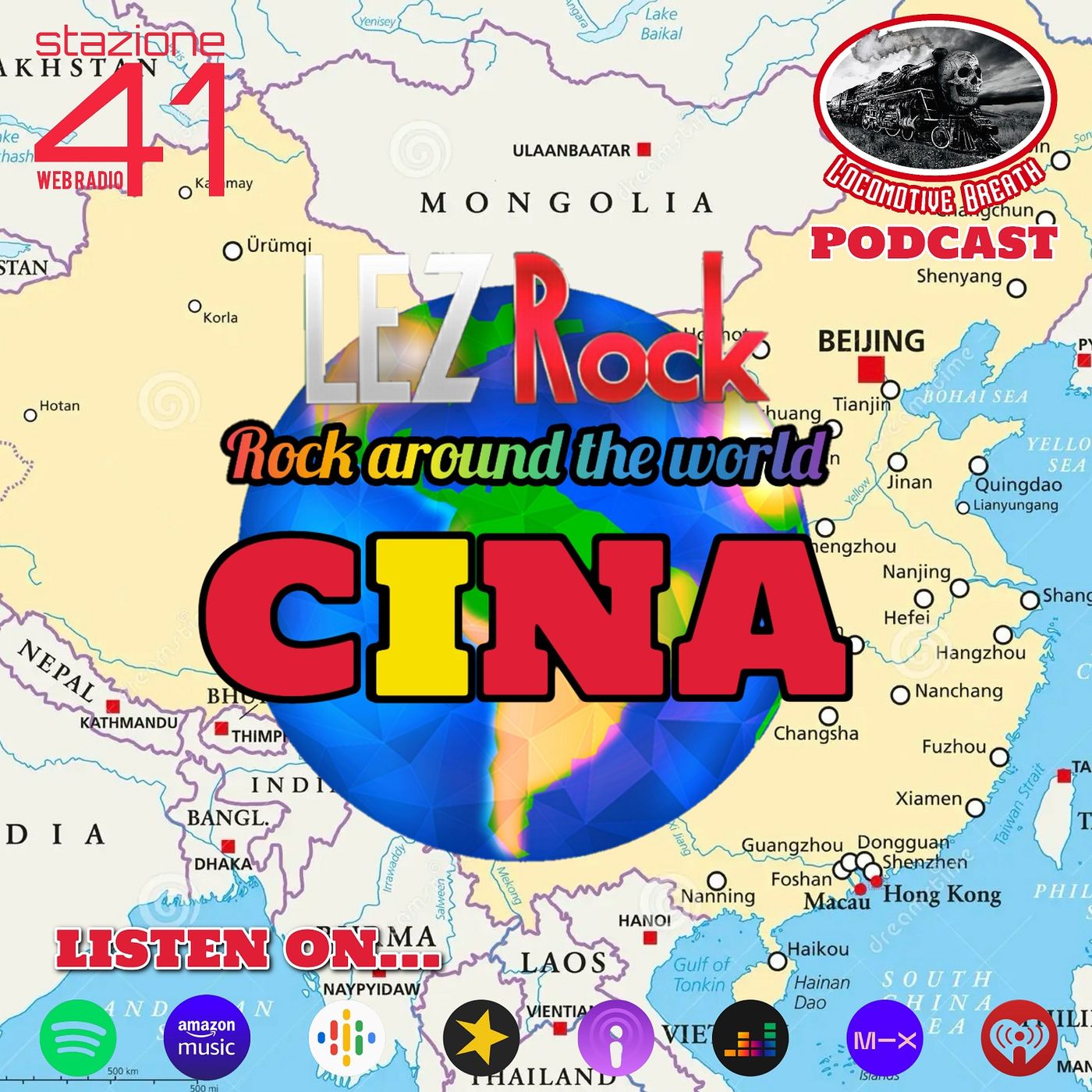 LEZ Rock Around The World CINA episode artwork