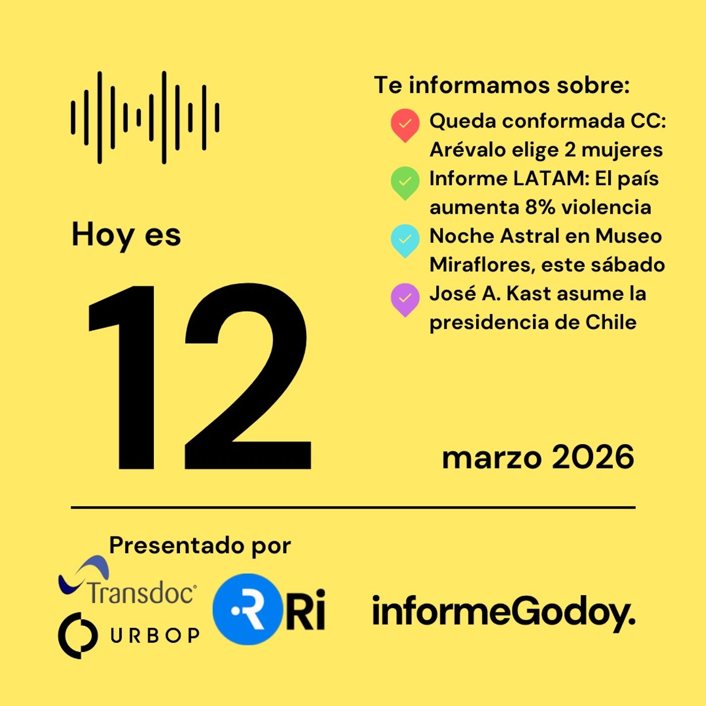 12 de marzo 2026 episode artwork