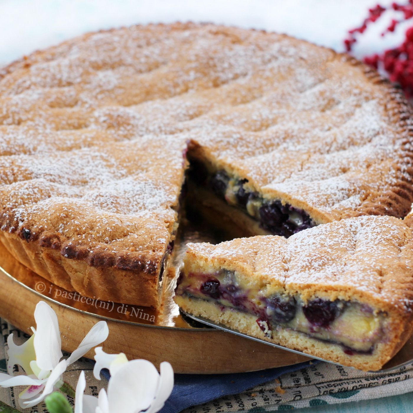 CROSTATA RIPIENA DI CREMA E MIRTILLI episode artwork
