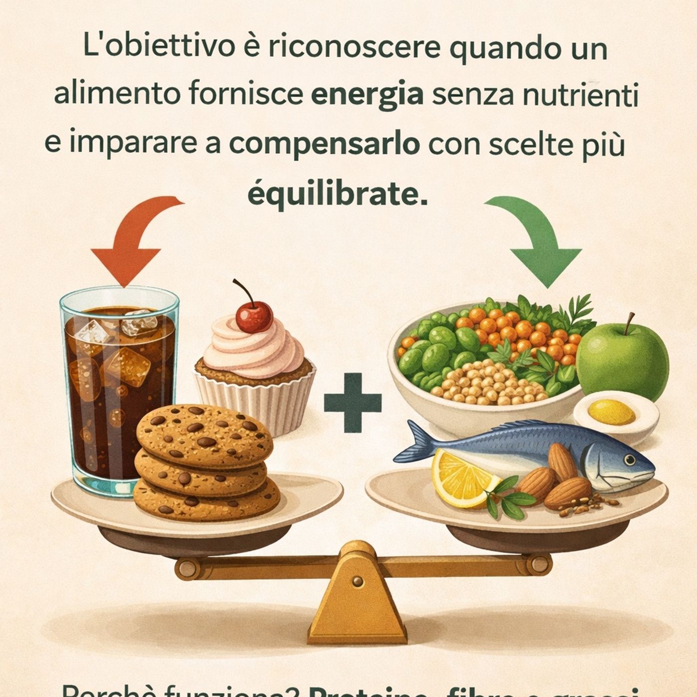 Calorie vuote: cosa sono davvero e perché minacciano energia, linea e salute episode artwork