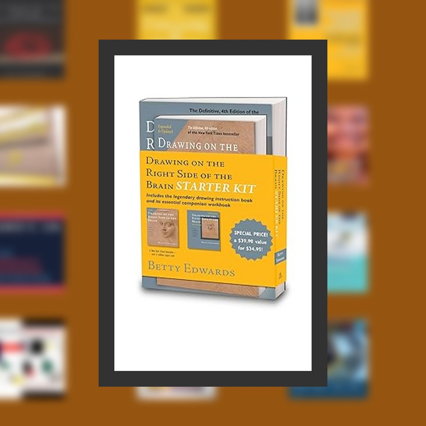 Read [Pdf]> Drawing on the Right Side of the Brain Starter Kit: The Definitive By  Betty Edwards (Author)  Full Episode episode artwork