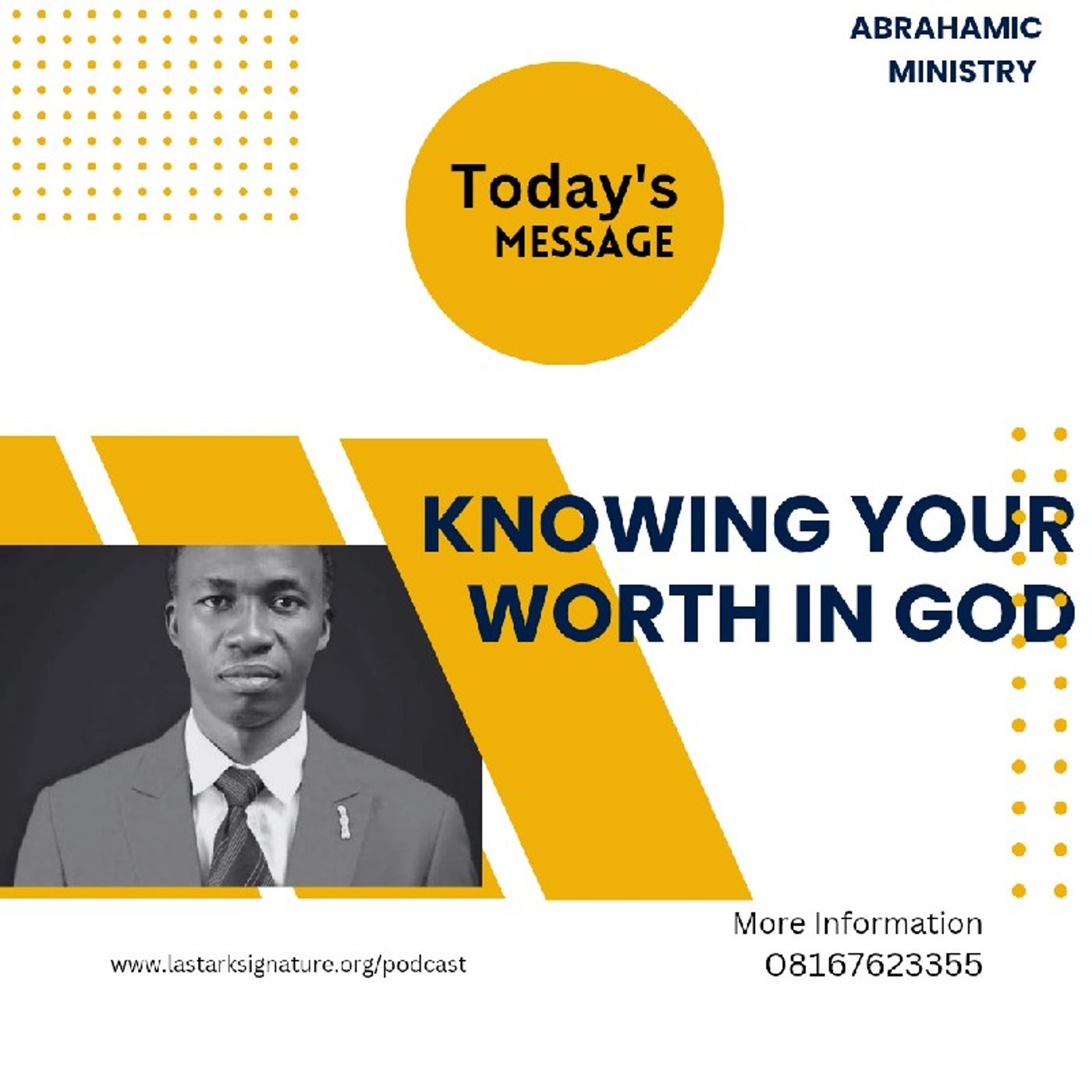 KNOWING YOUR WORTH IN GOD.
