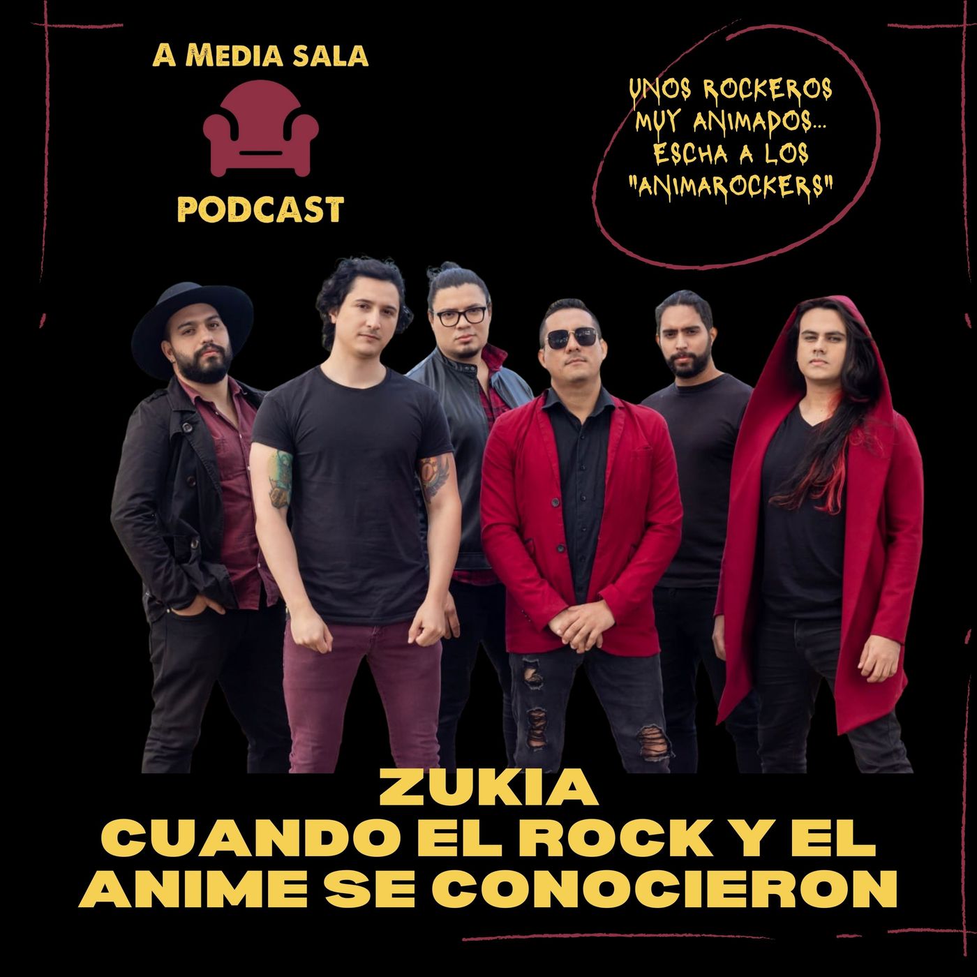 ZUKIA una BANDA de ROCK para GEEKS