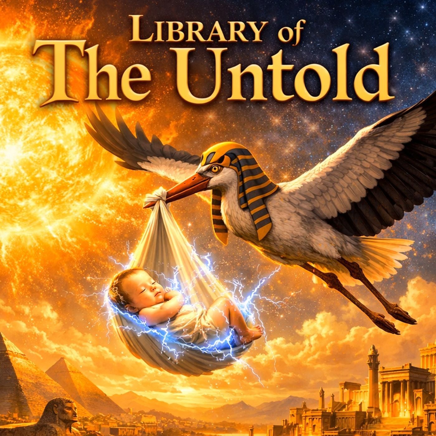 The Electric Stork with Library of the Untold
