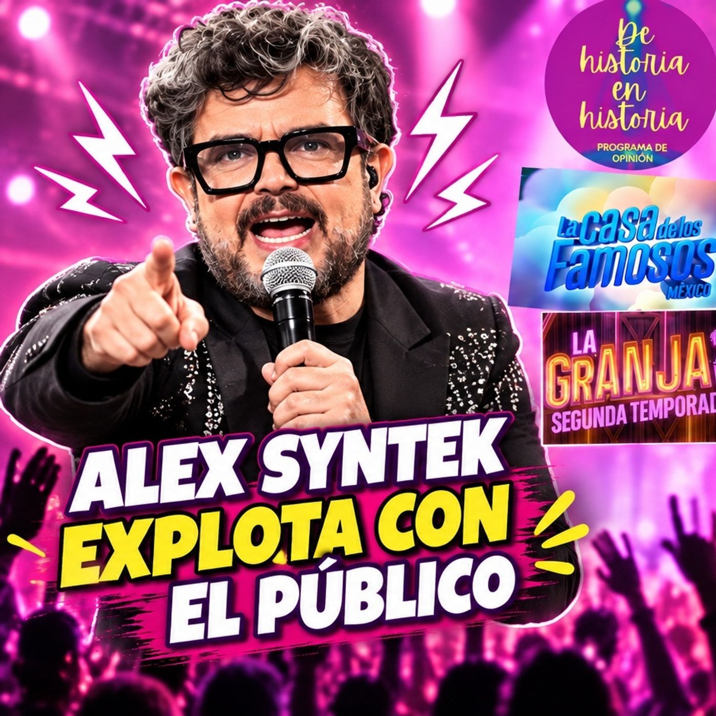 Aleks Syntek explota contra el público_  Nueva novia de Cristian Castro_
