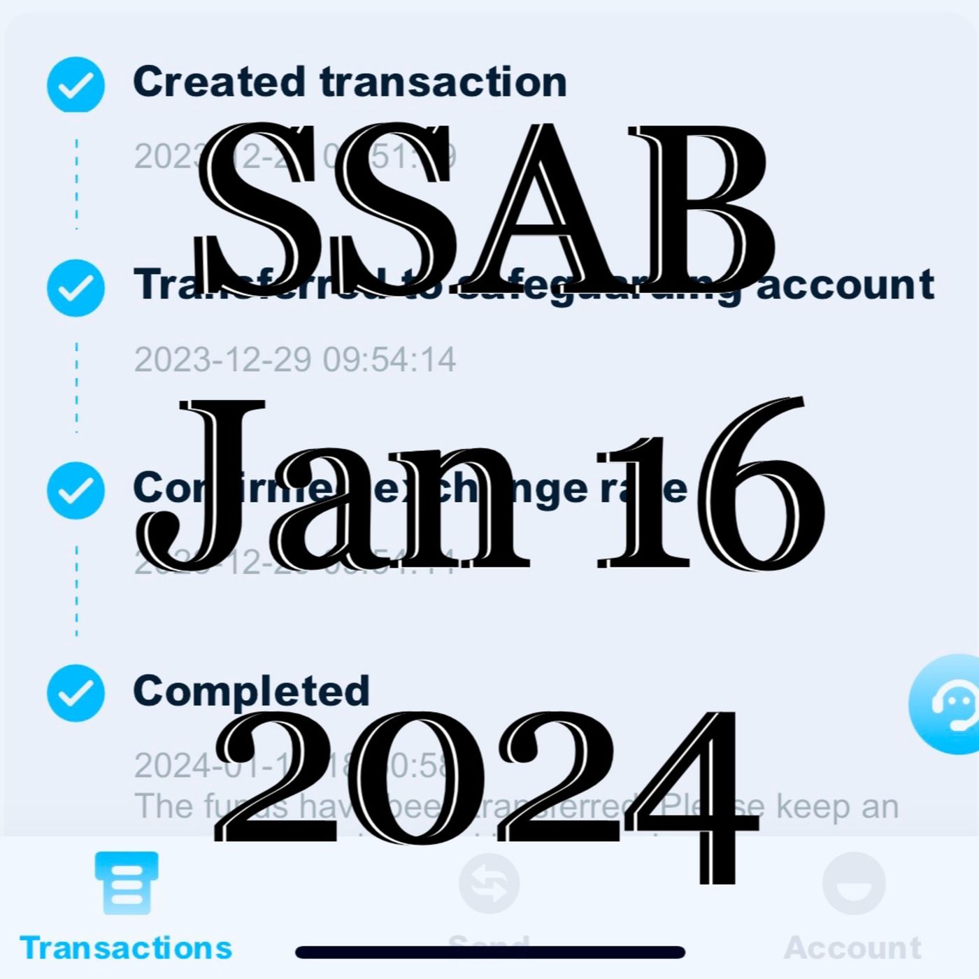 SSAB - January 16, 2024