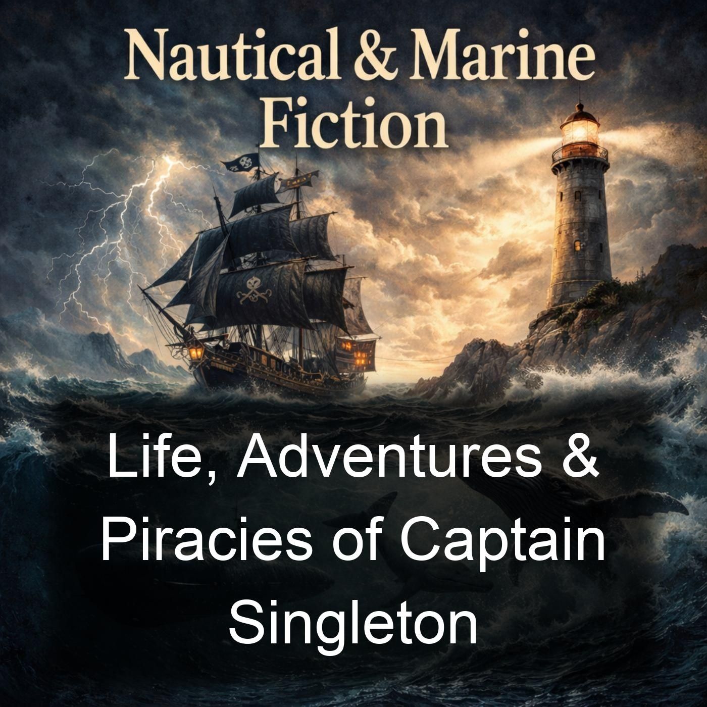 Life, Adventures & Piracies of Captain Singleton cover art