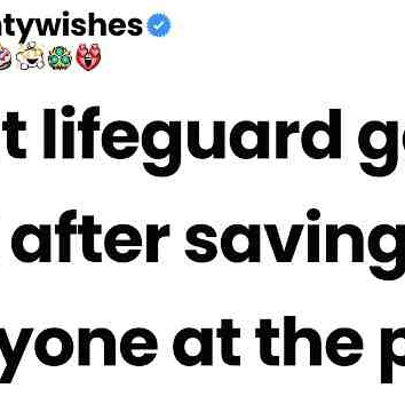 What lifeguard got fired after saving everyone at the pool episode artwork