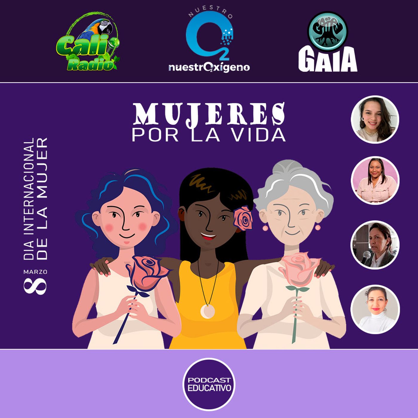 NUESTRO OXÍGENO Mujeres por la vida - 08 de marzo día internacional de la mujer episode artwork
