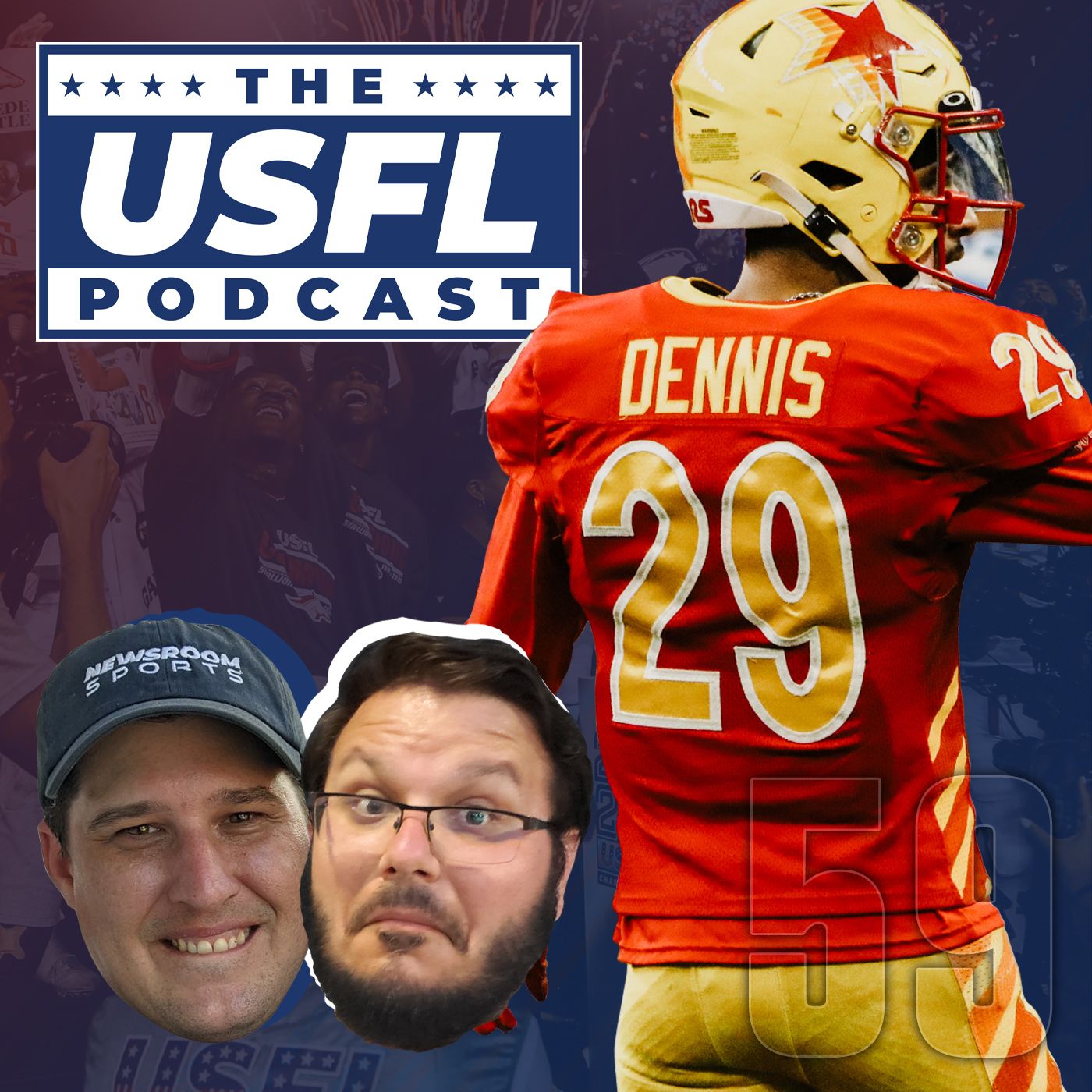 USFL Playoff News, Amani Dennis Interview, Week 8 Preview & more | USFL Podcast #59 episode artwork