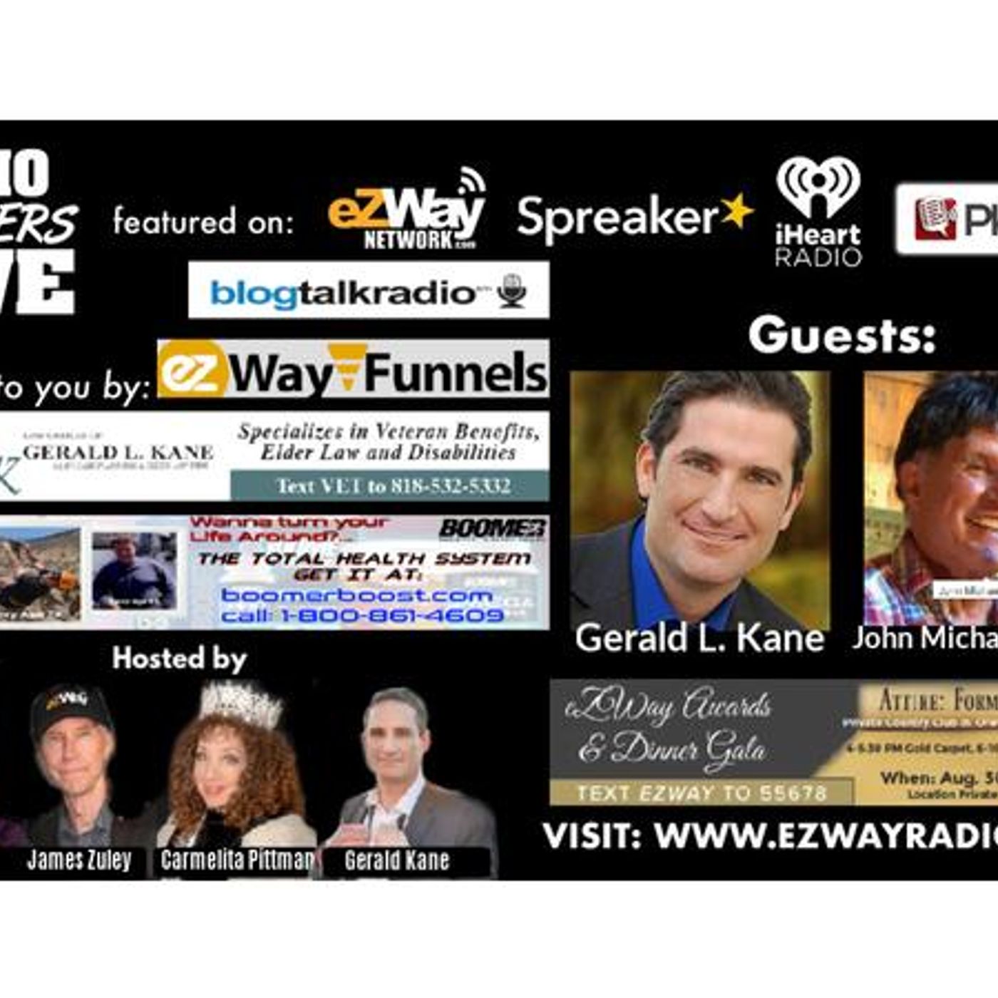 Radio Boomers Live S8 EP 41 Feat. Gerry L Kane and Michael John Ferrari episode artwork