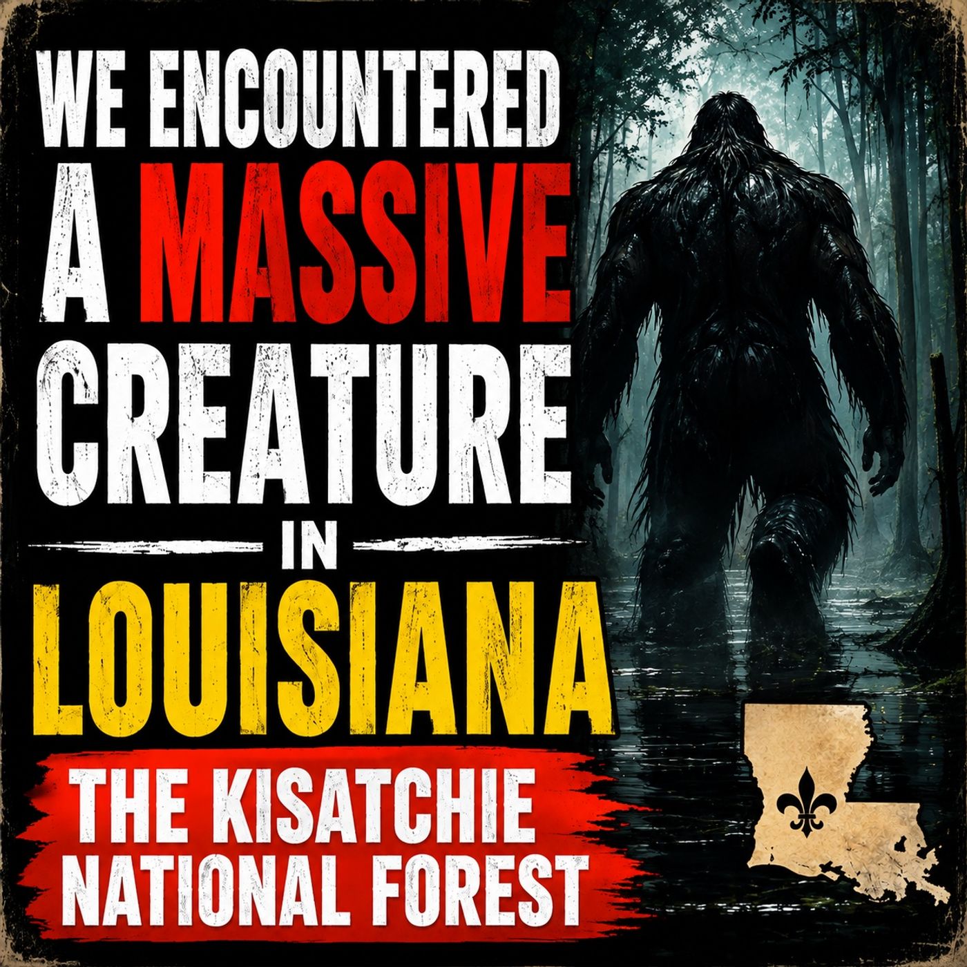 CRYPTID CREATURE ENCOUNTERS FROM THE SOUTH | THE KISATCHIE NATIONAL FOREST IN LOUISIANA