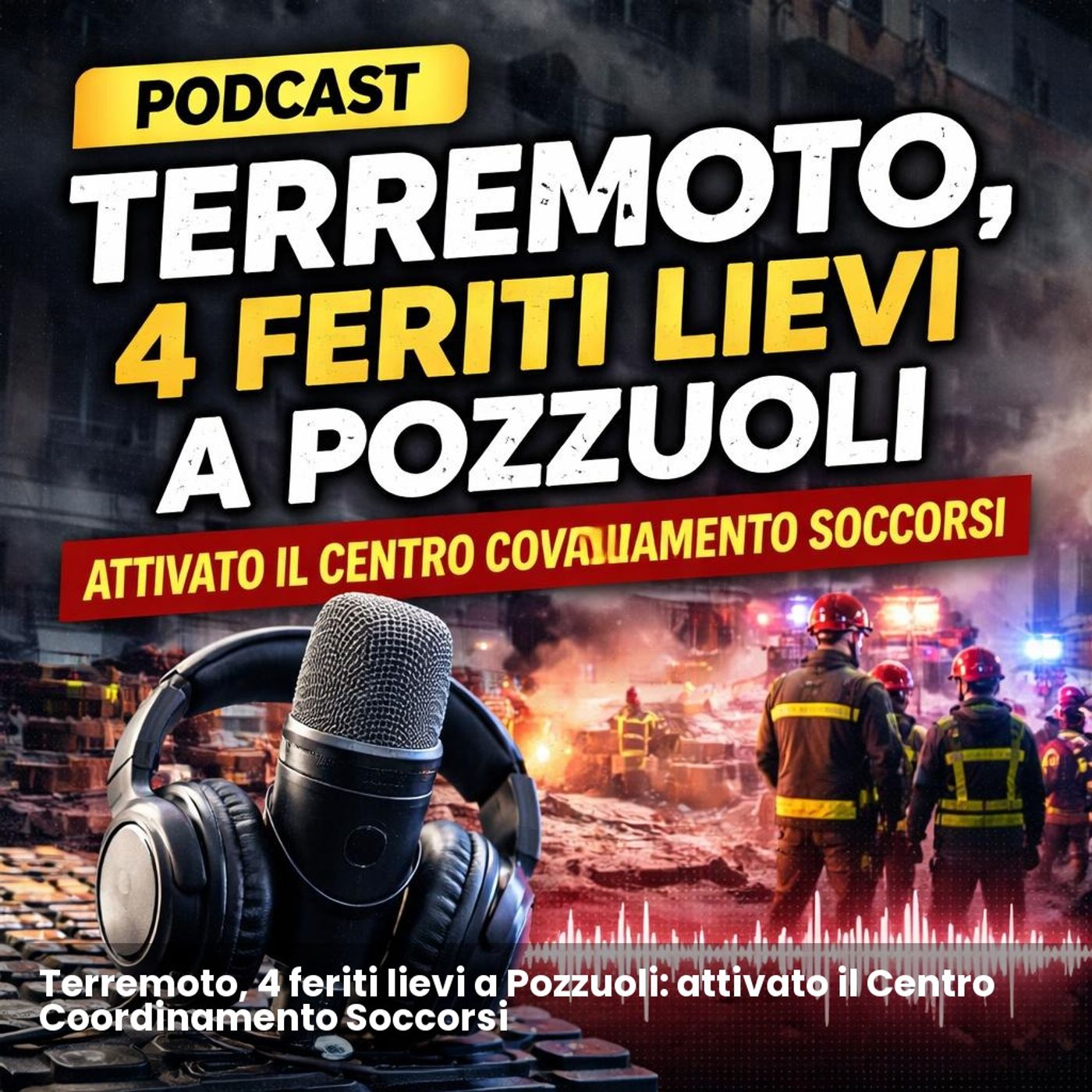 Terremoto, 4 feriti lievi a Pozzuoli: attivato il Centro Coordinamento Soccorsi episode artwork