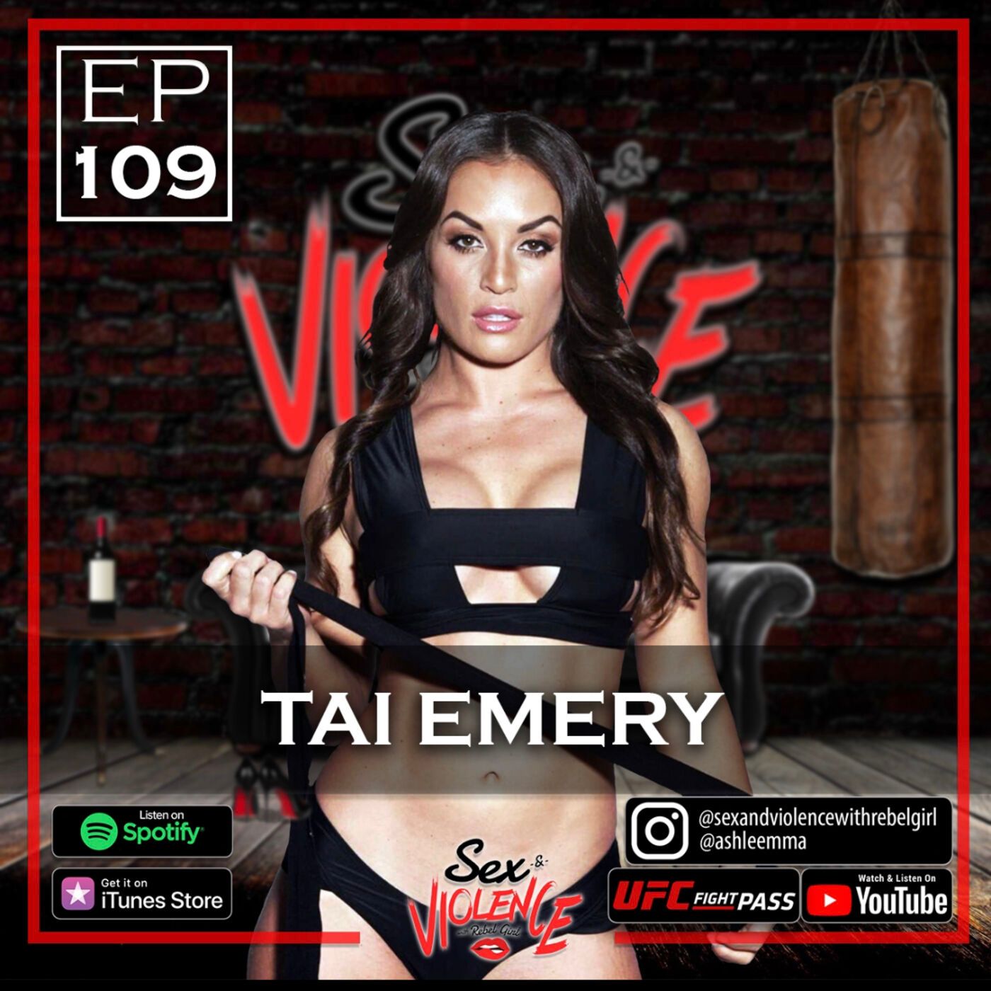 Ep.109 Tai Emery – Sex And Violence With Rebel Girl – Podcast photo