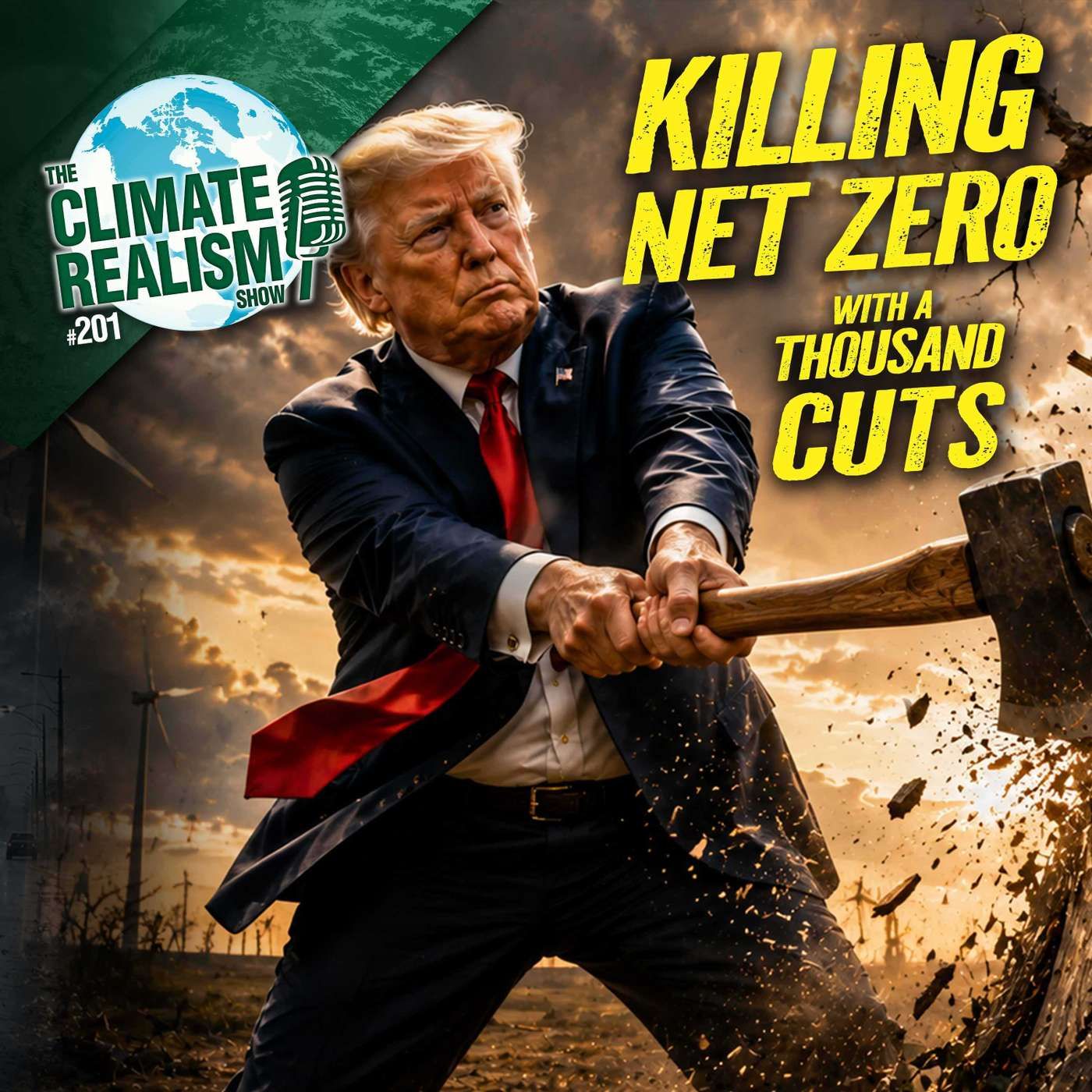 Killing Net Zero with a Thousand Cuts – The Climate Realism Show #201 episode artwork