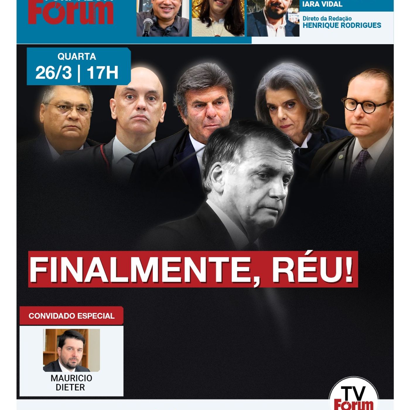 Por unanimidade, ex-presidente Bolsonaro e aliados viram réus por tentativa de golpe de Estado episode artwork