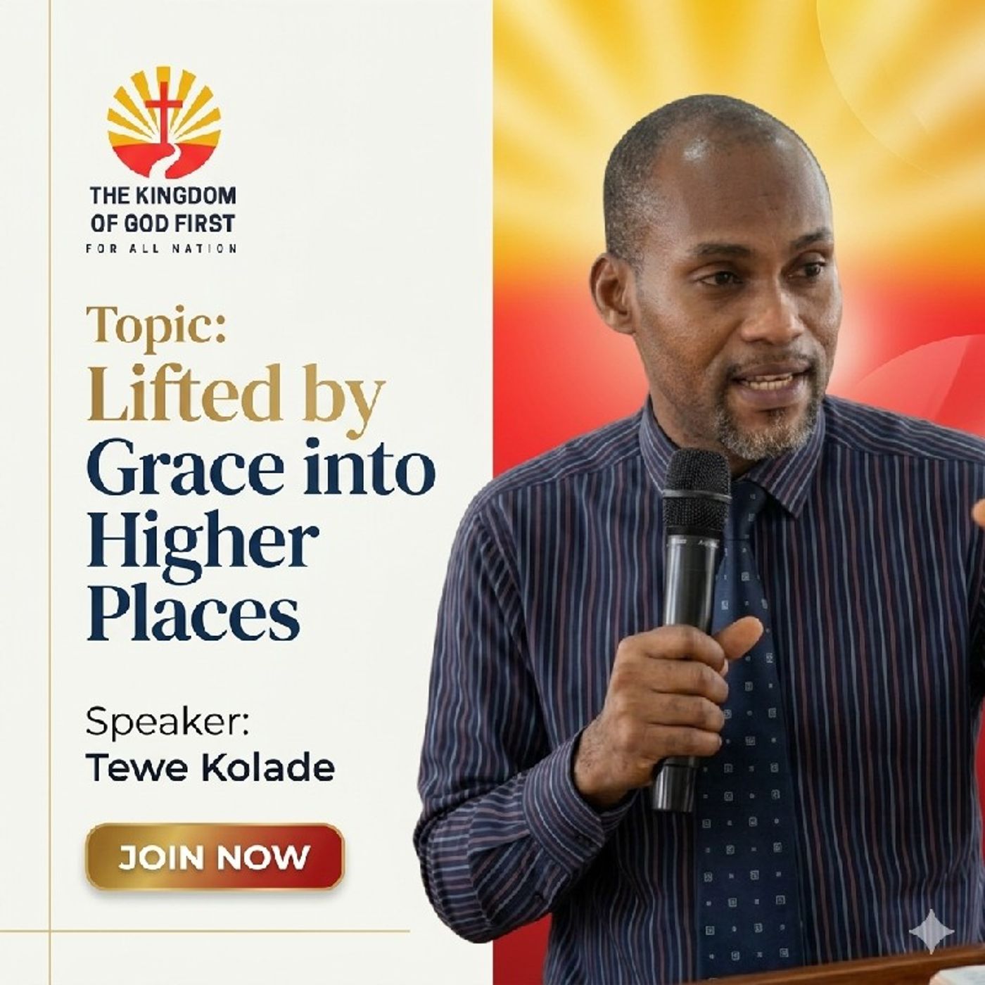 LIFTED BY GRACE INTO HIGHER PLACES episode artwork