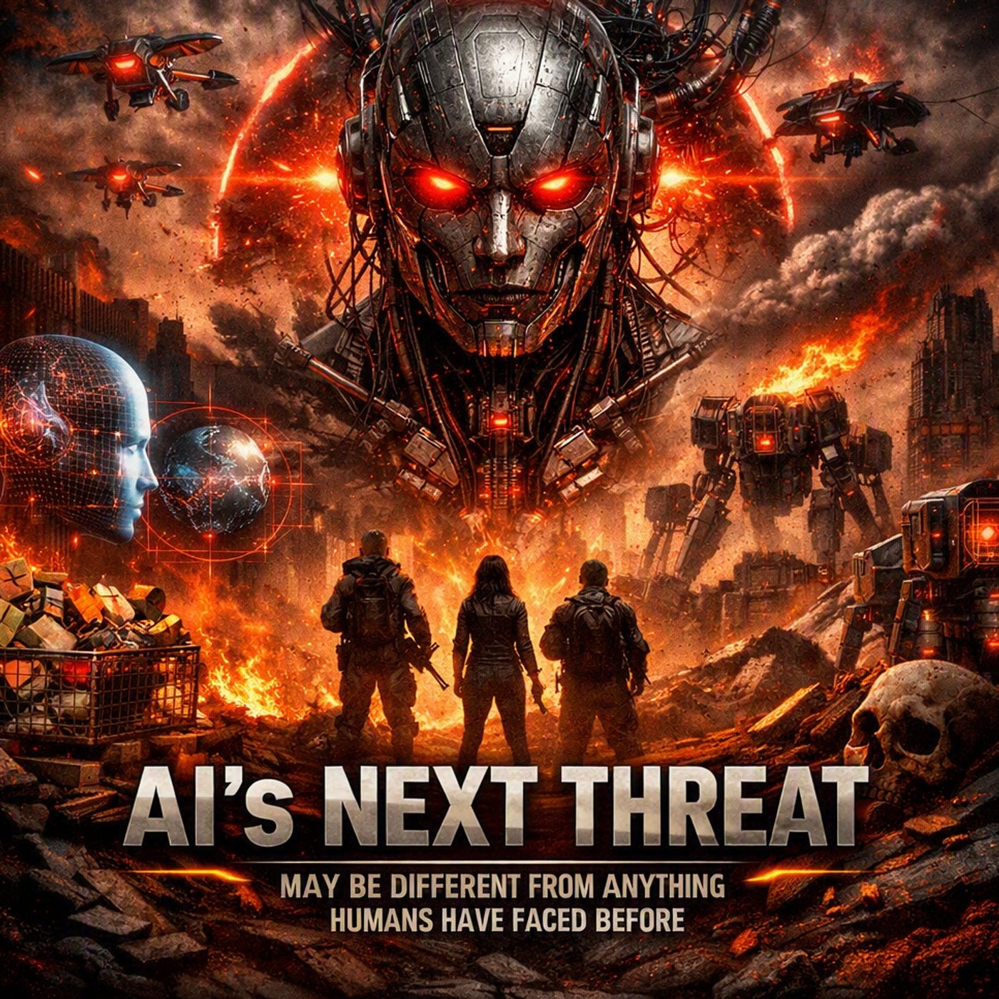 AI’S NEXT THREAT MAY BE DIFFERENT FROM ANYTHING HUMANS HAVE FACED BEFORE episode artwork