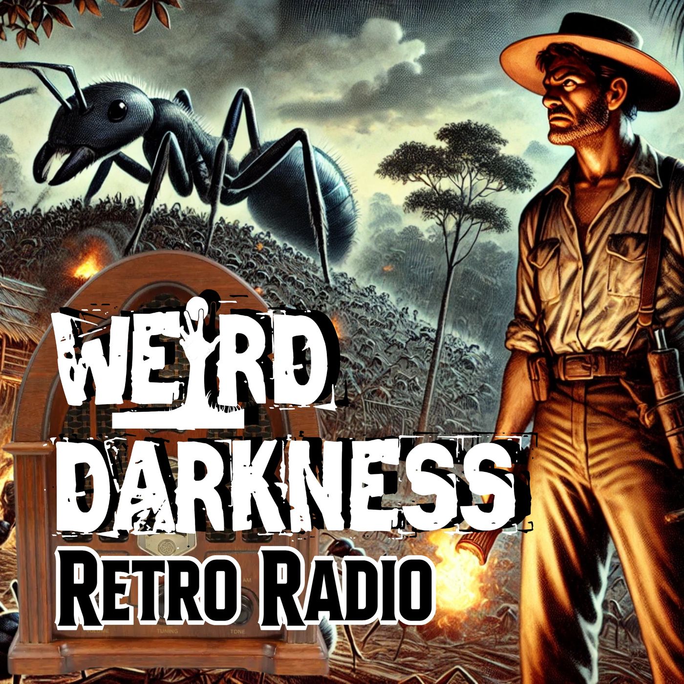 LEININGEN VERSUS THE MAN-EATING ANTS! Who Will Survive the War? #RetroRadio EP0319 #WeirdDarkness - podcast episode cover